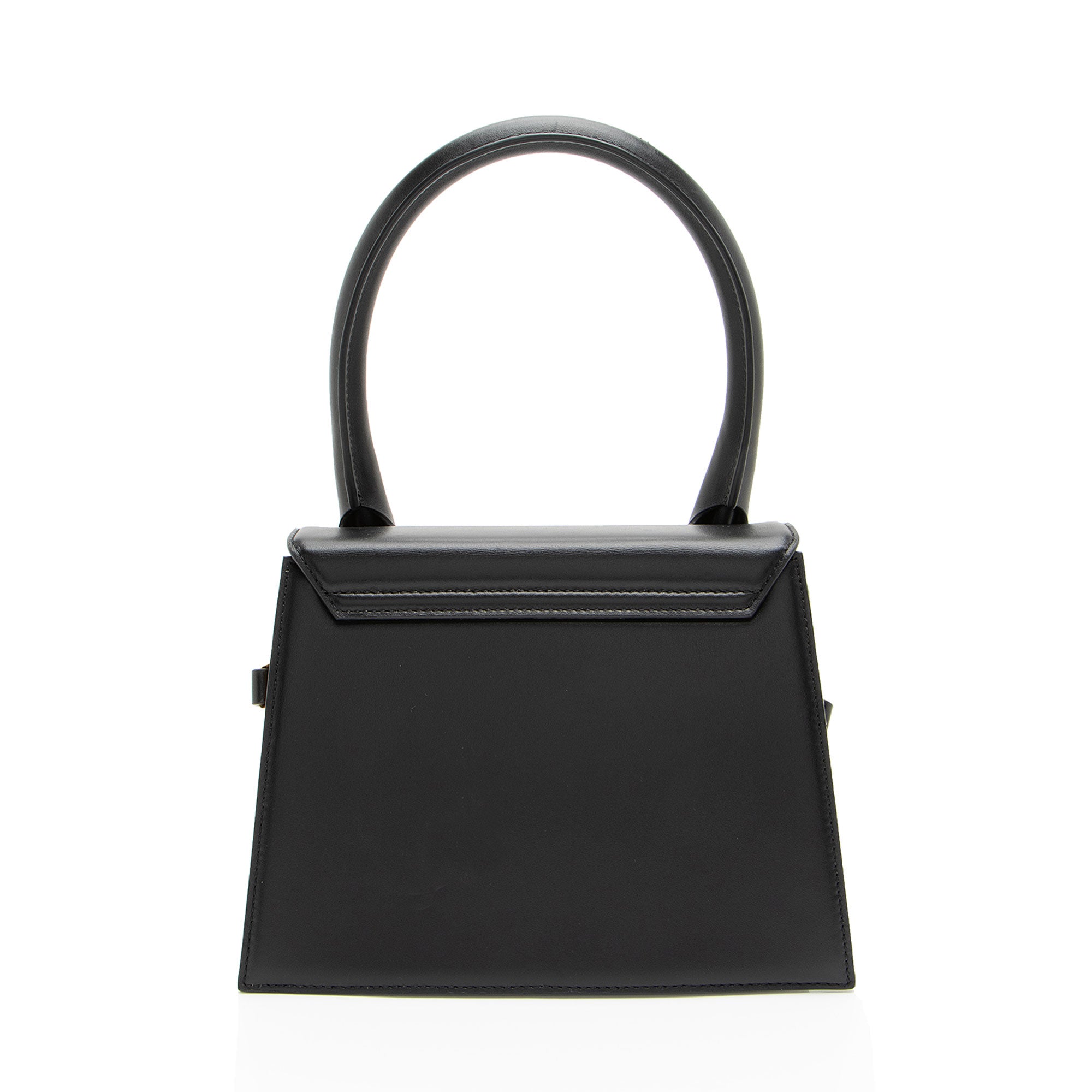 Jacquemus Leather Le Chiquito Moyen Large Bag (SHF-J9XyYK)