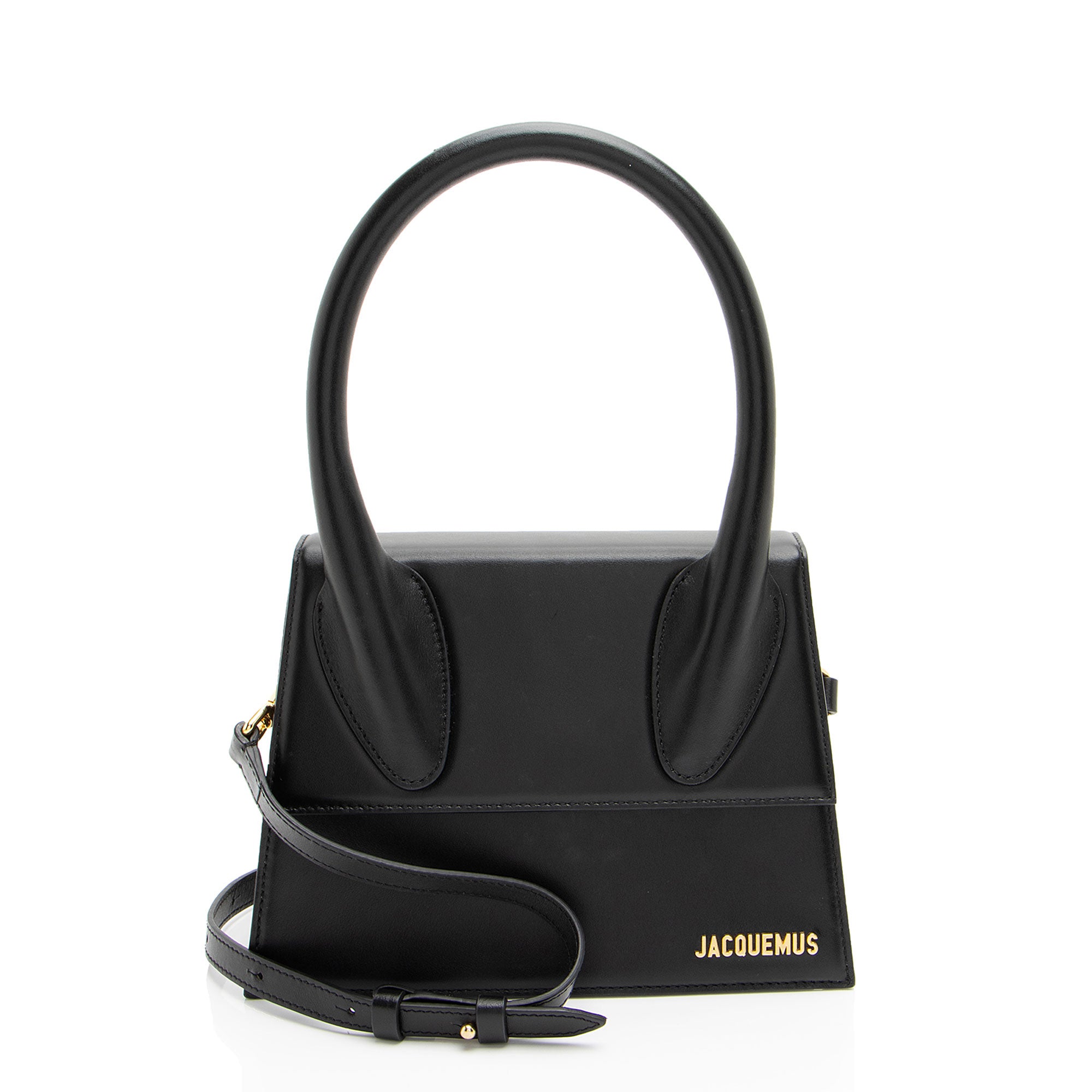 Jacquemus Leather Le Chiquito Moyen Large Bag (SHF-J9XyYK)
