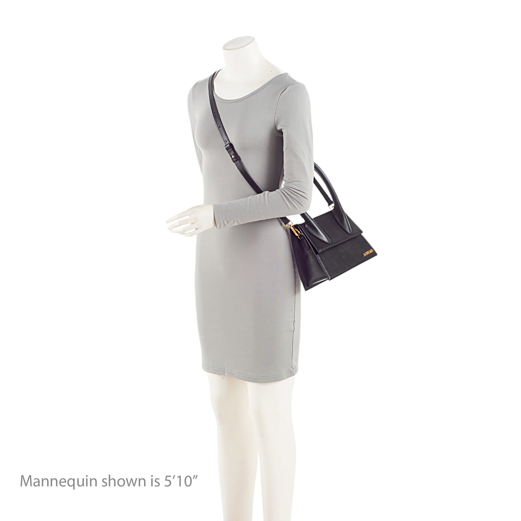 Jacquemus Leather Le Chiquito Moyen Large Bag (SHF-J9XyYK)