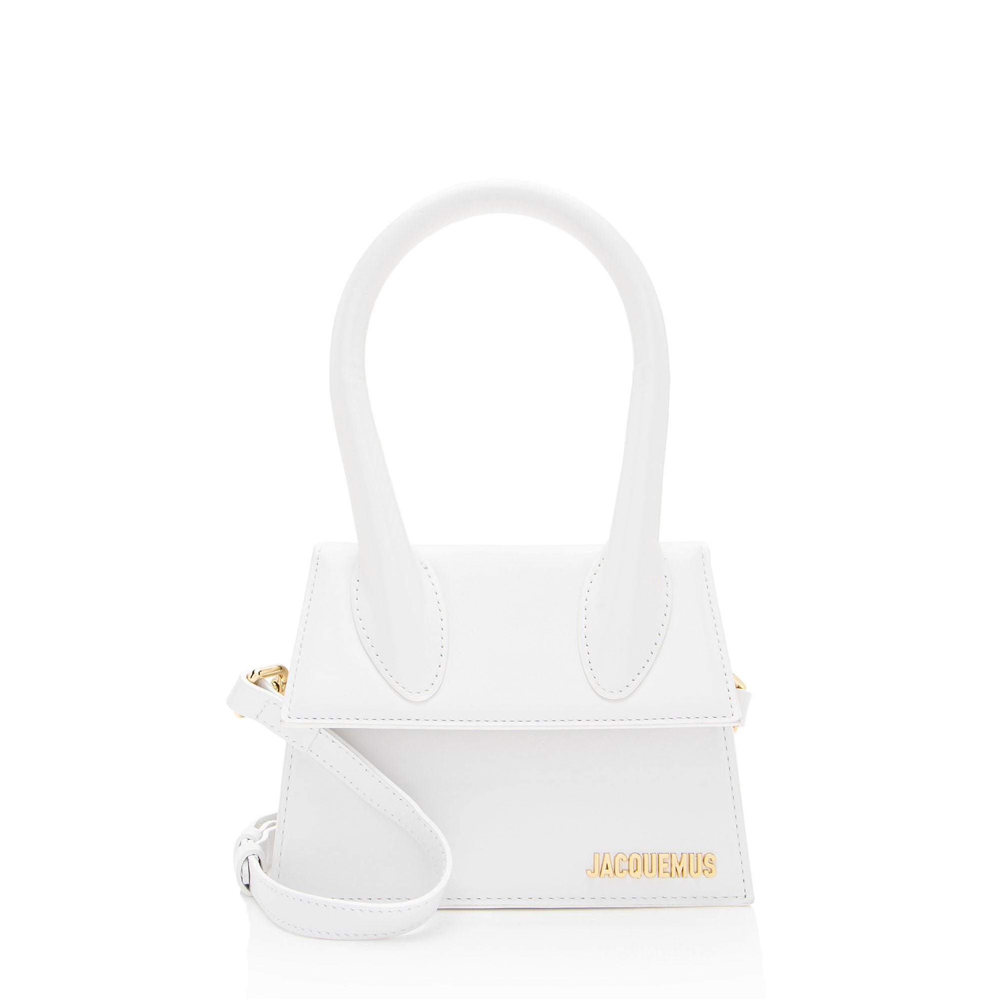 Jacquemus Smooth Leather Le Chiquito Moyen Small Bag (SHF-S8S9Kr)