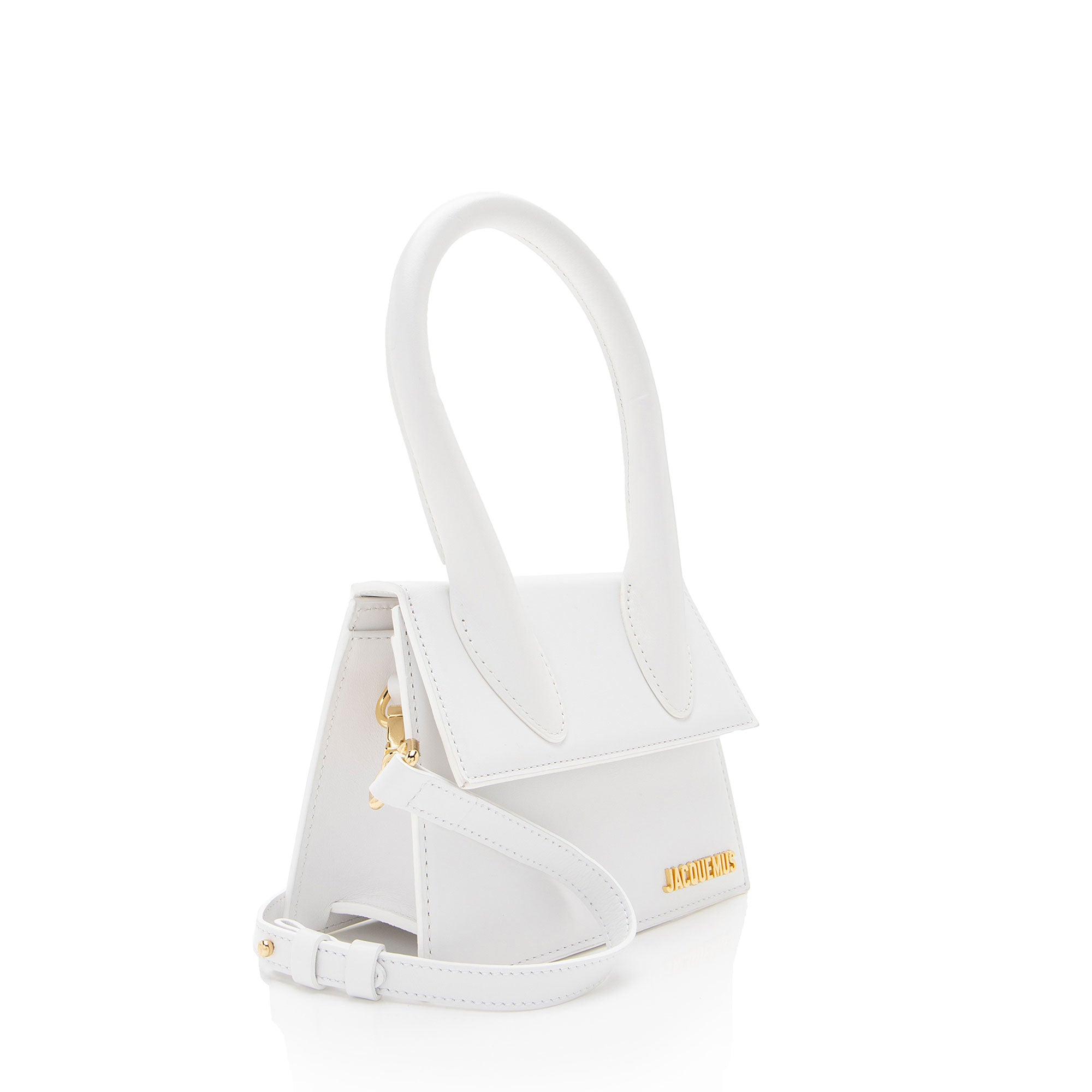 Jacquemus Smooth Leather Le Chiquito Moyen Small Bag (SHF-S8S9Kr)