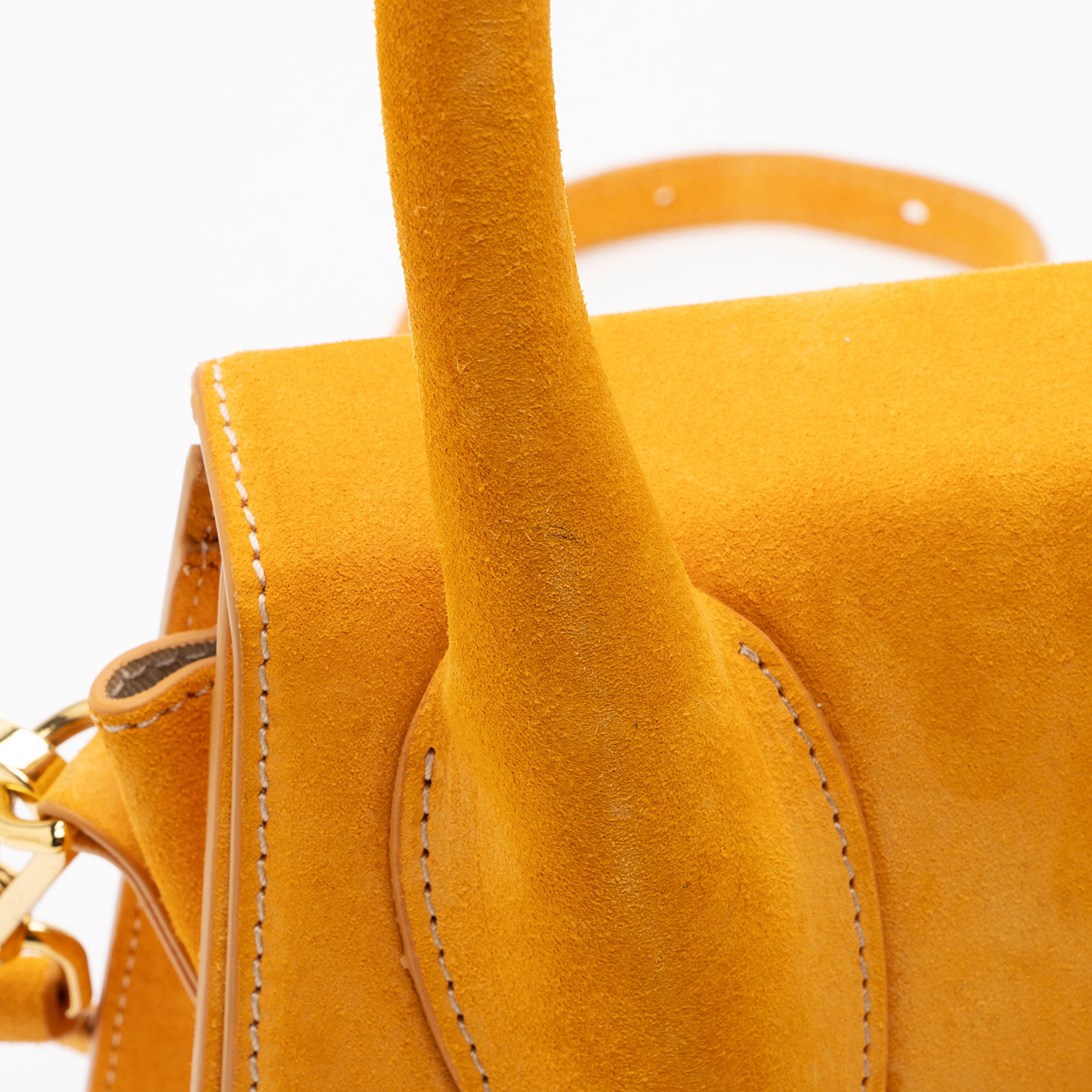 Jacquemus Suede Le Grand Chiquito Top Handle
