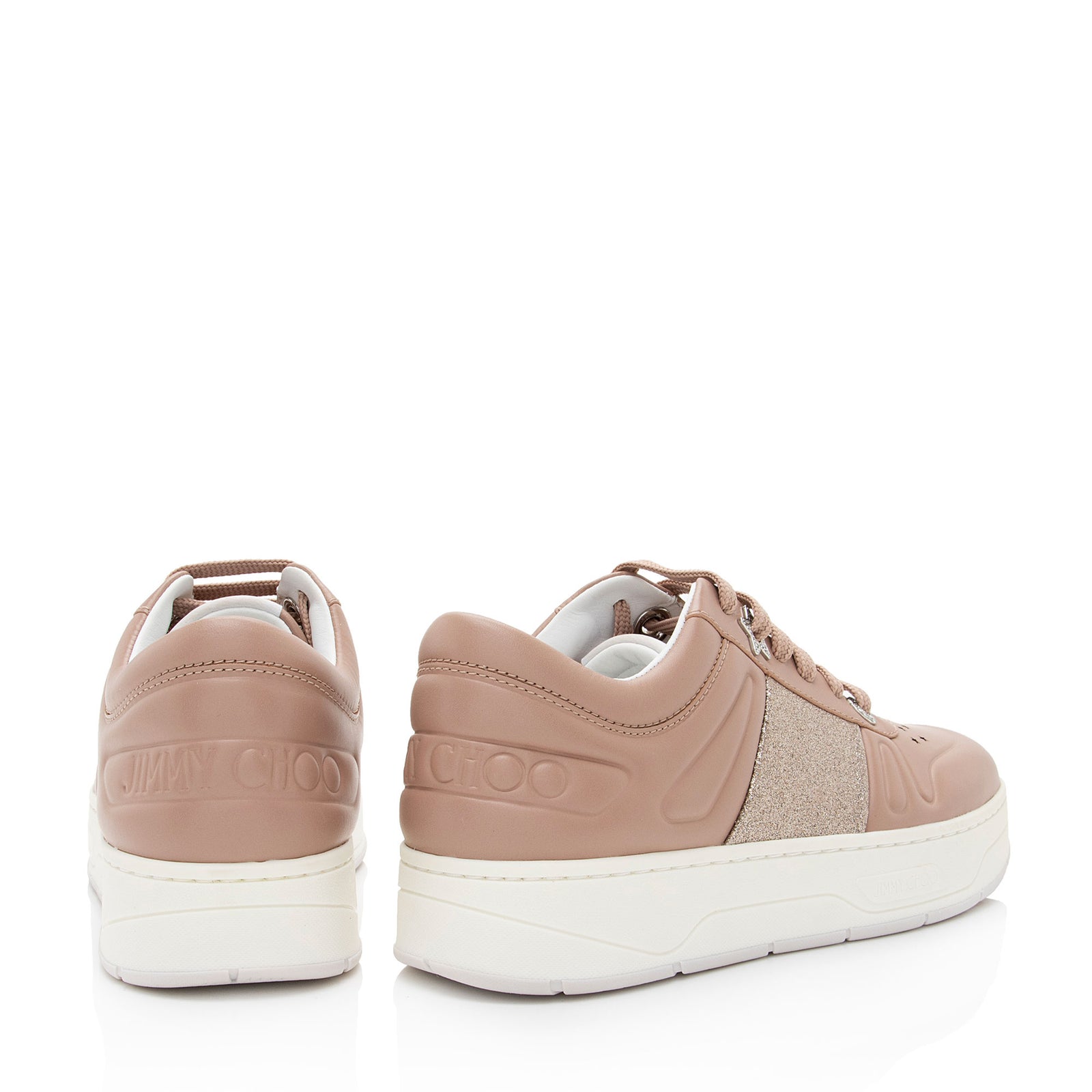 Jimmy choo cash glitter sneaker hotsell