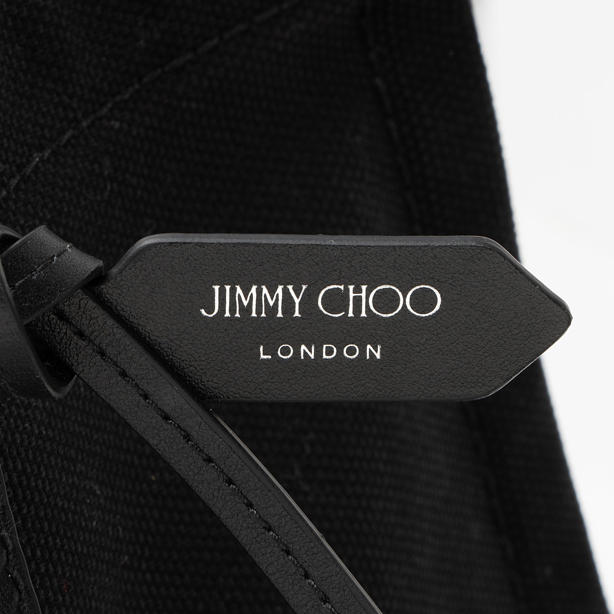 Jimmy Choo Canvas Logo North South Tote (SHF-6VzXlP)