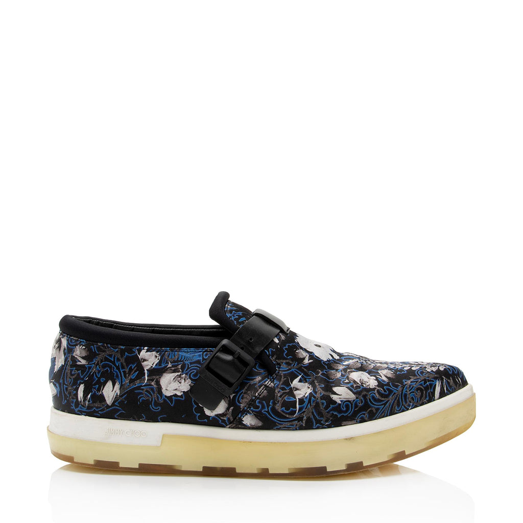 Jimmy Choo Floral Print Sneakers - Size 7 / 37 (SHF-23100) – LuxeDH