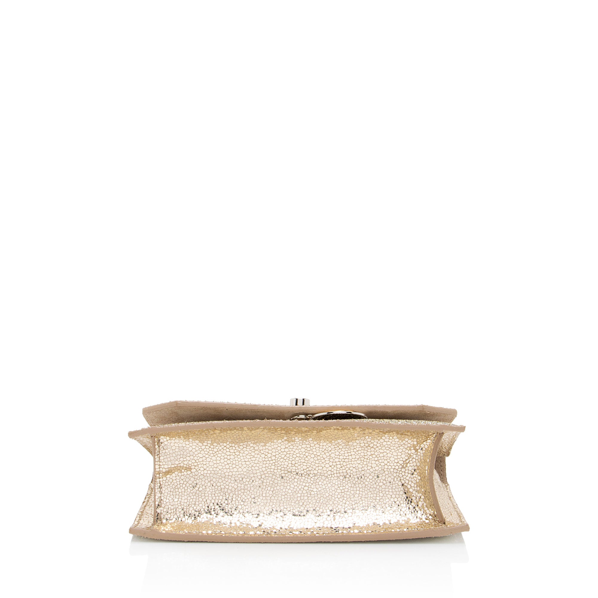 Jimmy Choo Glitter Fabric Finley Mini Shoulder Bag