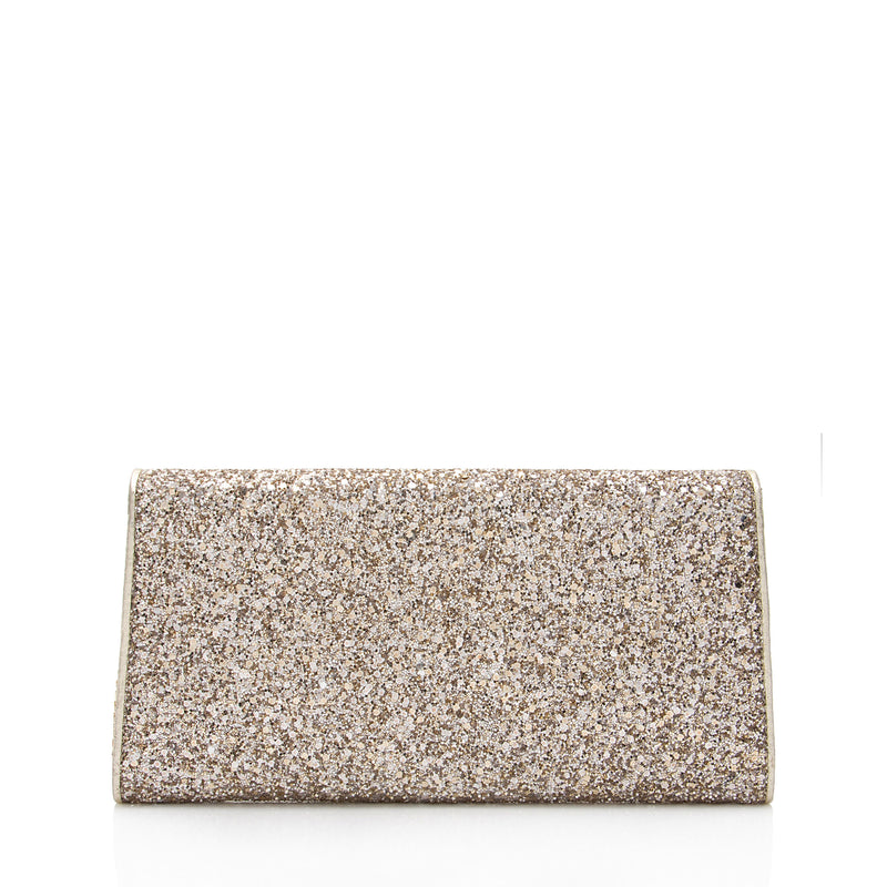 Jimmy Choo Glittered Margot Clutch (SHF-X9wWFP)