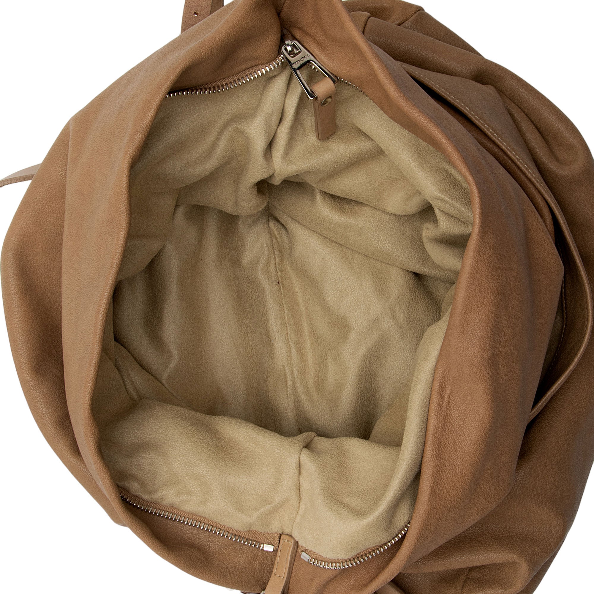 Jimmy Choo Leather Biker Saddle Chain Large Shoulder Bag