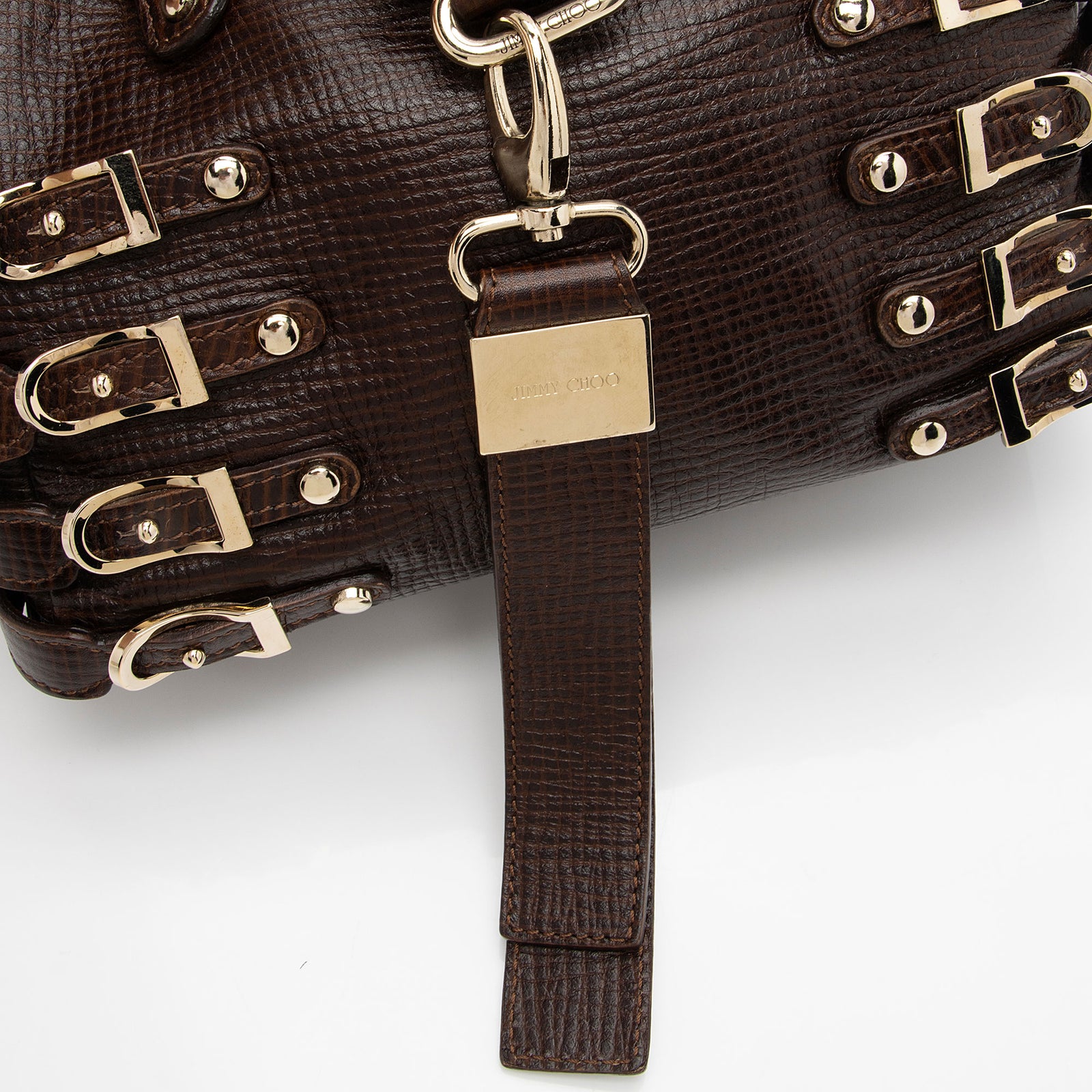 Jimmy Choo Leather Blythe Medium Satchel SHF c0DbDp LuxeDH