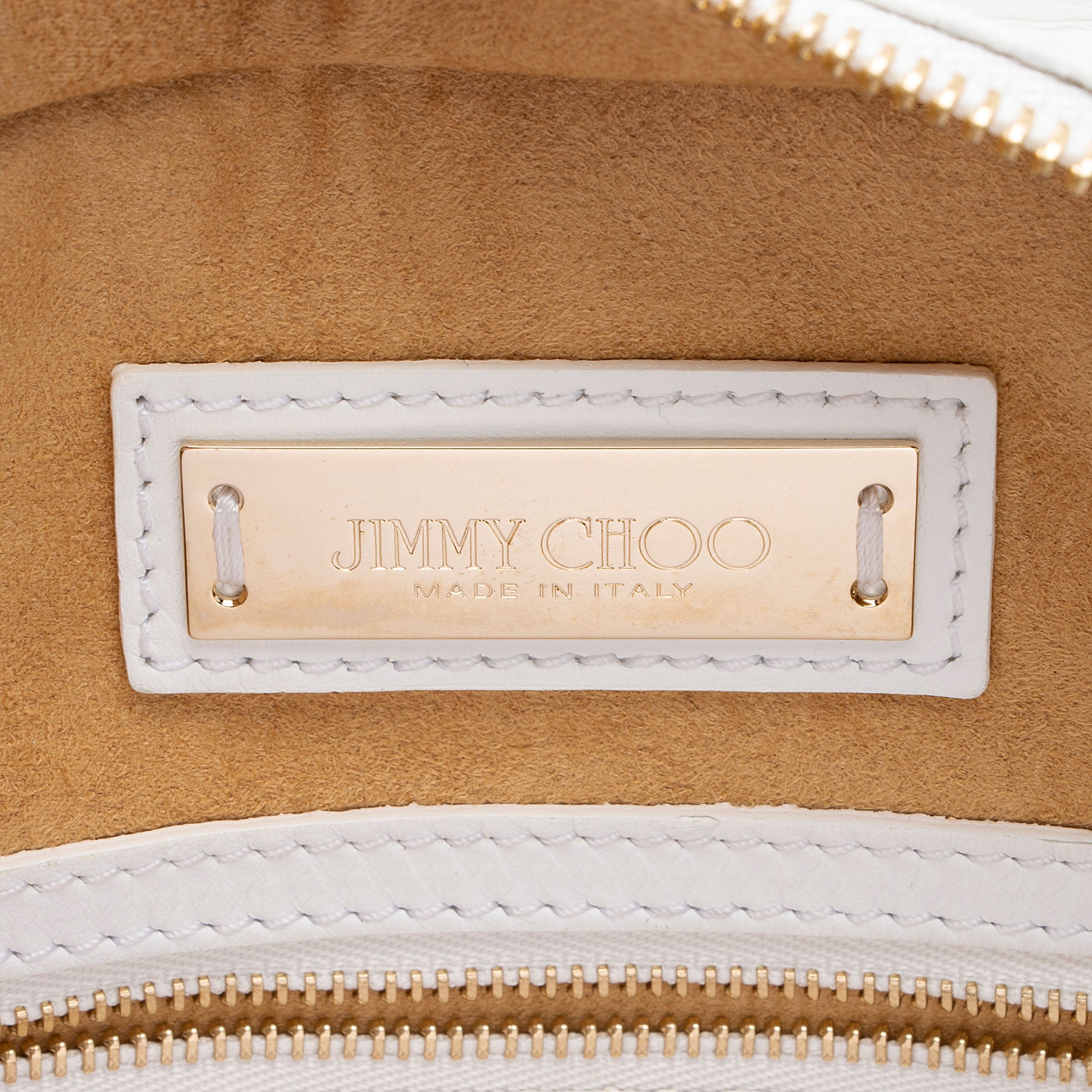 Jimmy Choo Leather Calf Hair Zebra Camille Tote (SHF-4IlvmY)