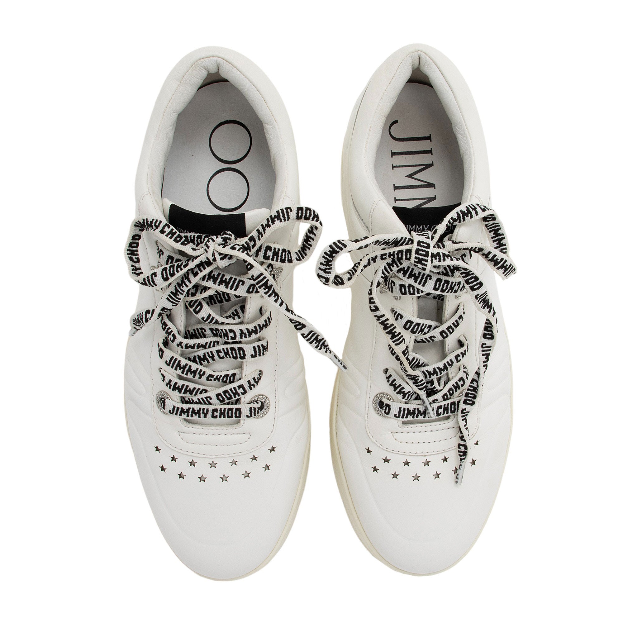 Jimmy Choo Calfskin Hawaii Sneakers - Size 10 / 40