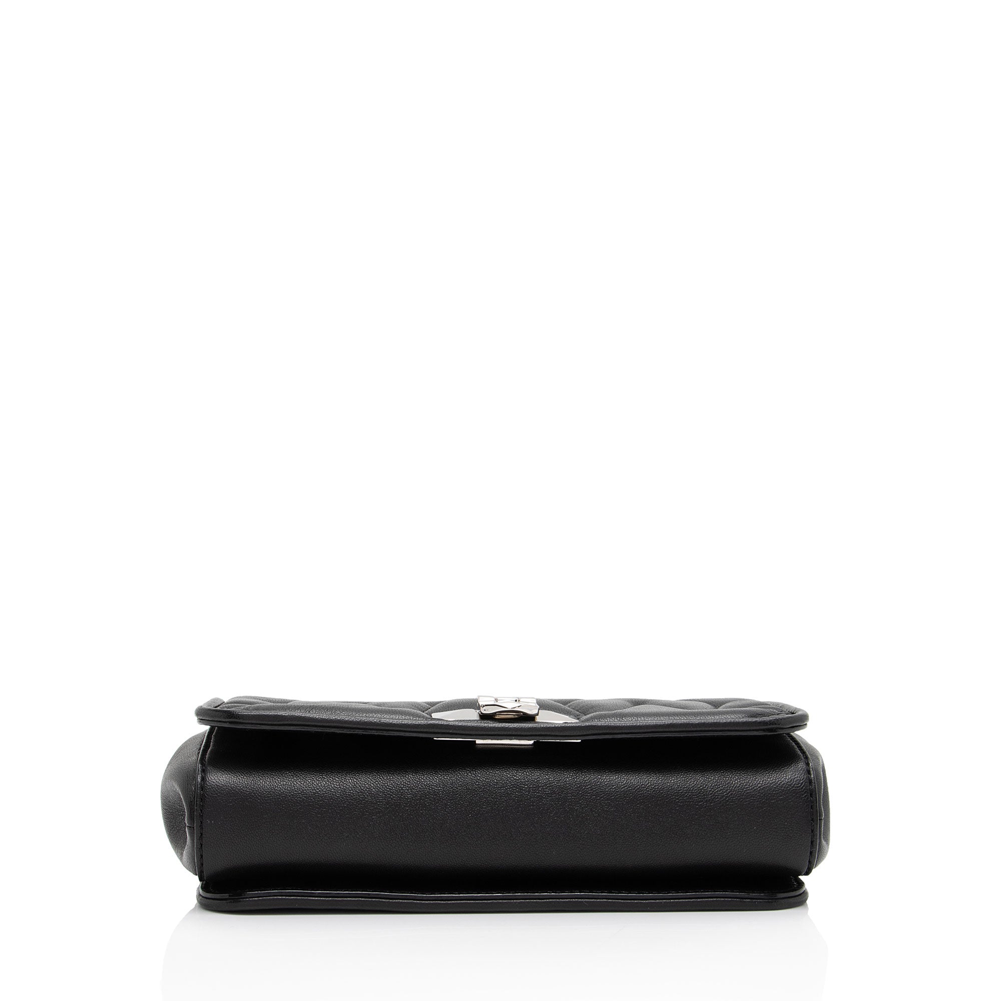 Jimmy Choo Leather Helia Chain Crossbody (SHF-OnL3YG)