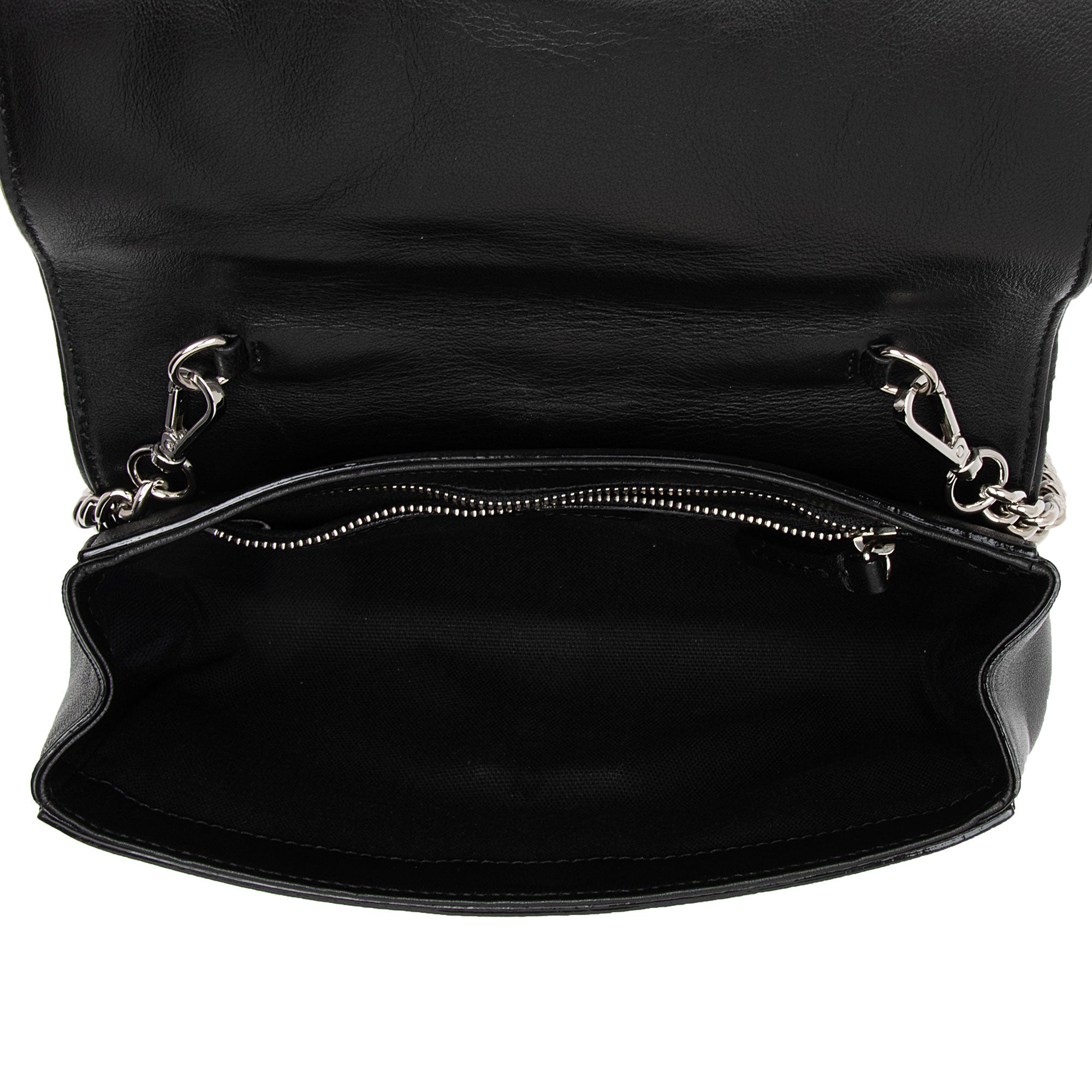 Jimmy Choo Leather Helia Chain Crossbody (SHF-OnL3YG)
