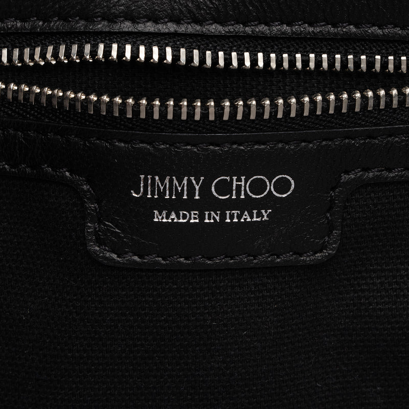 Jimmy Choo Leather Helia Chain Crossbody (SHF-OnL3YG)