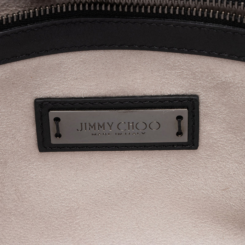 Jimmy Choo Leather Riley Medium Tote (SHF-3MK5RK)