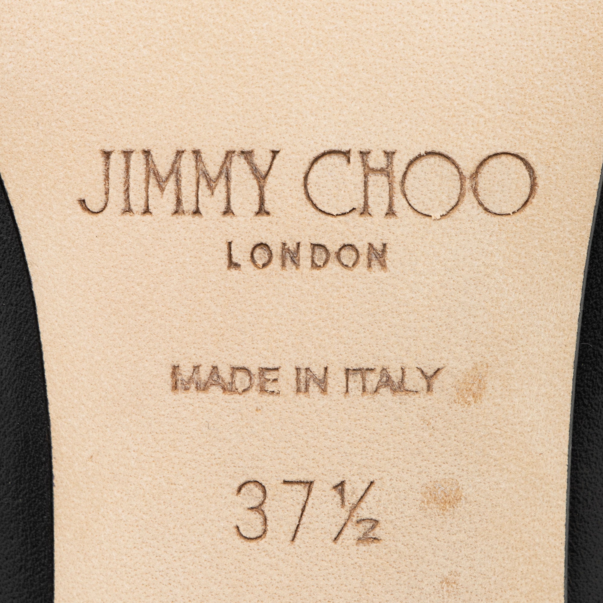 Jimmy Choo Leather Studded Lark Bootie- Size 7.5 / 37.5