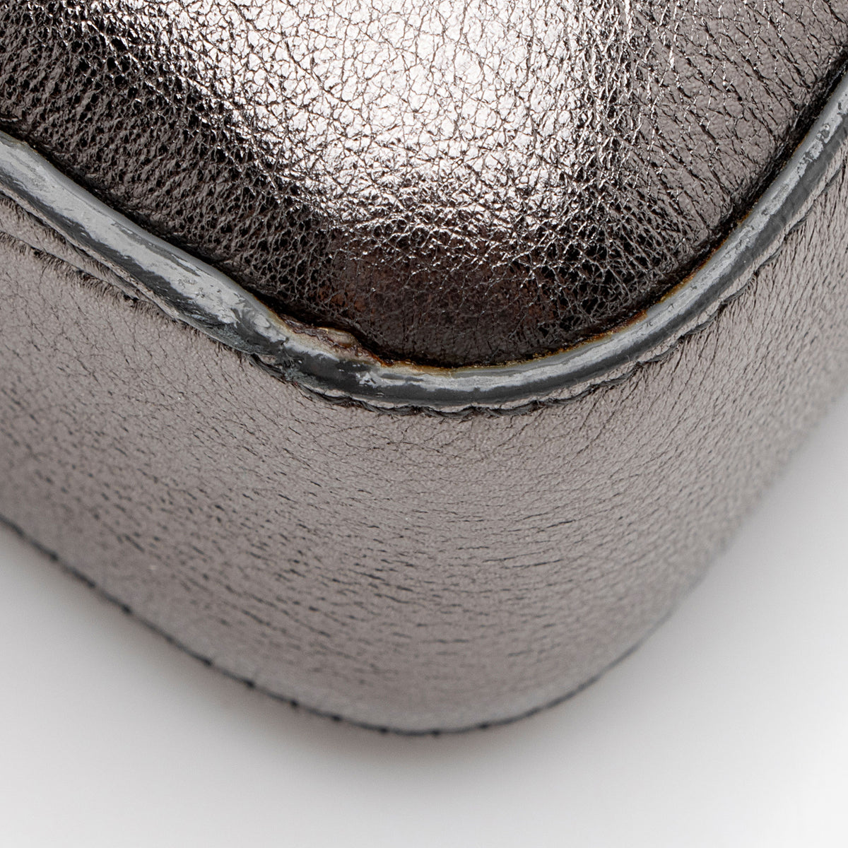 Jimmy Choo Metallic Calfskin Balti Camera Bag