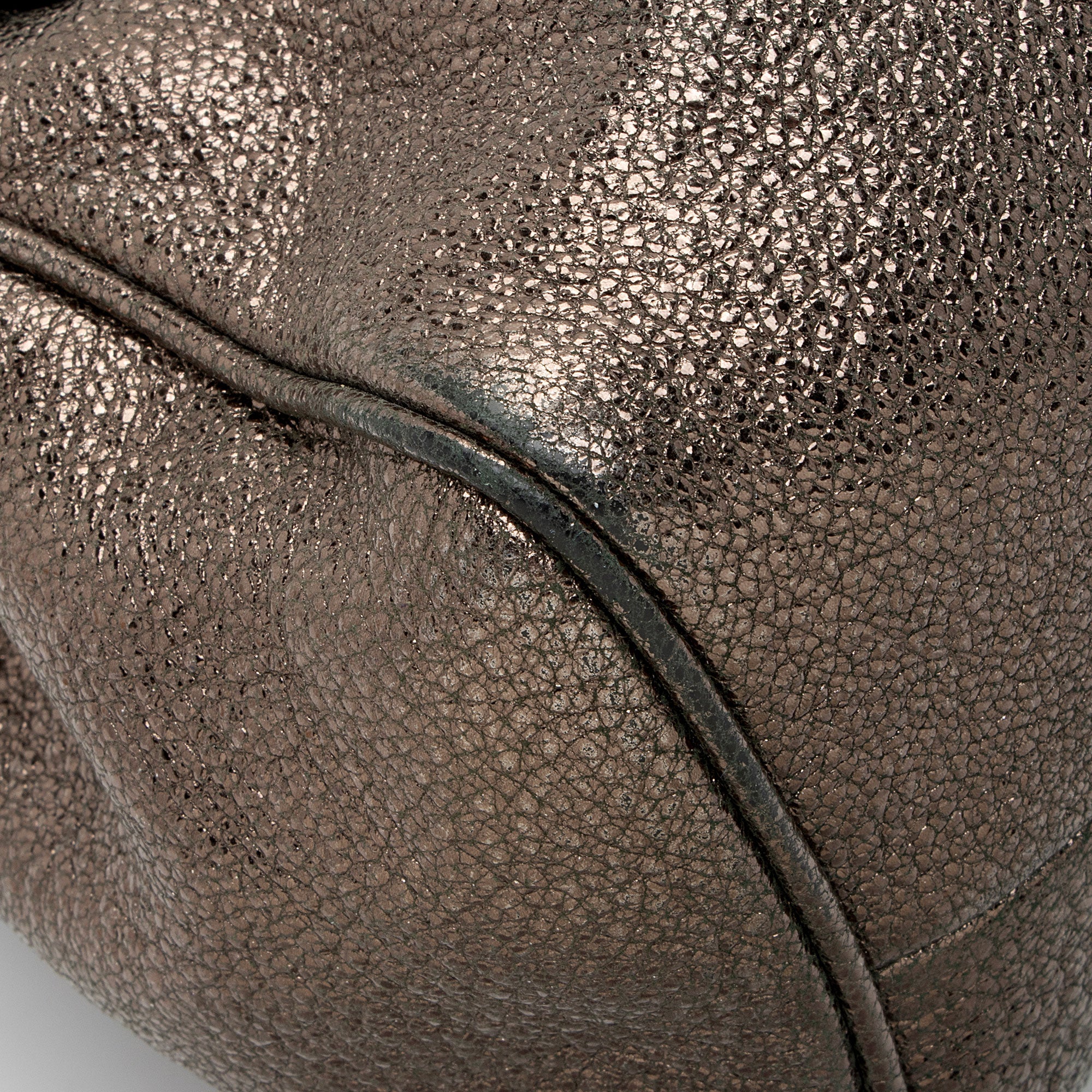 Jimmy Choo Metallic Leather Ramona Shoulder Bag (SHF-jl4LTE)