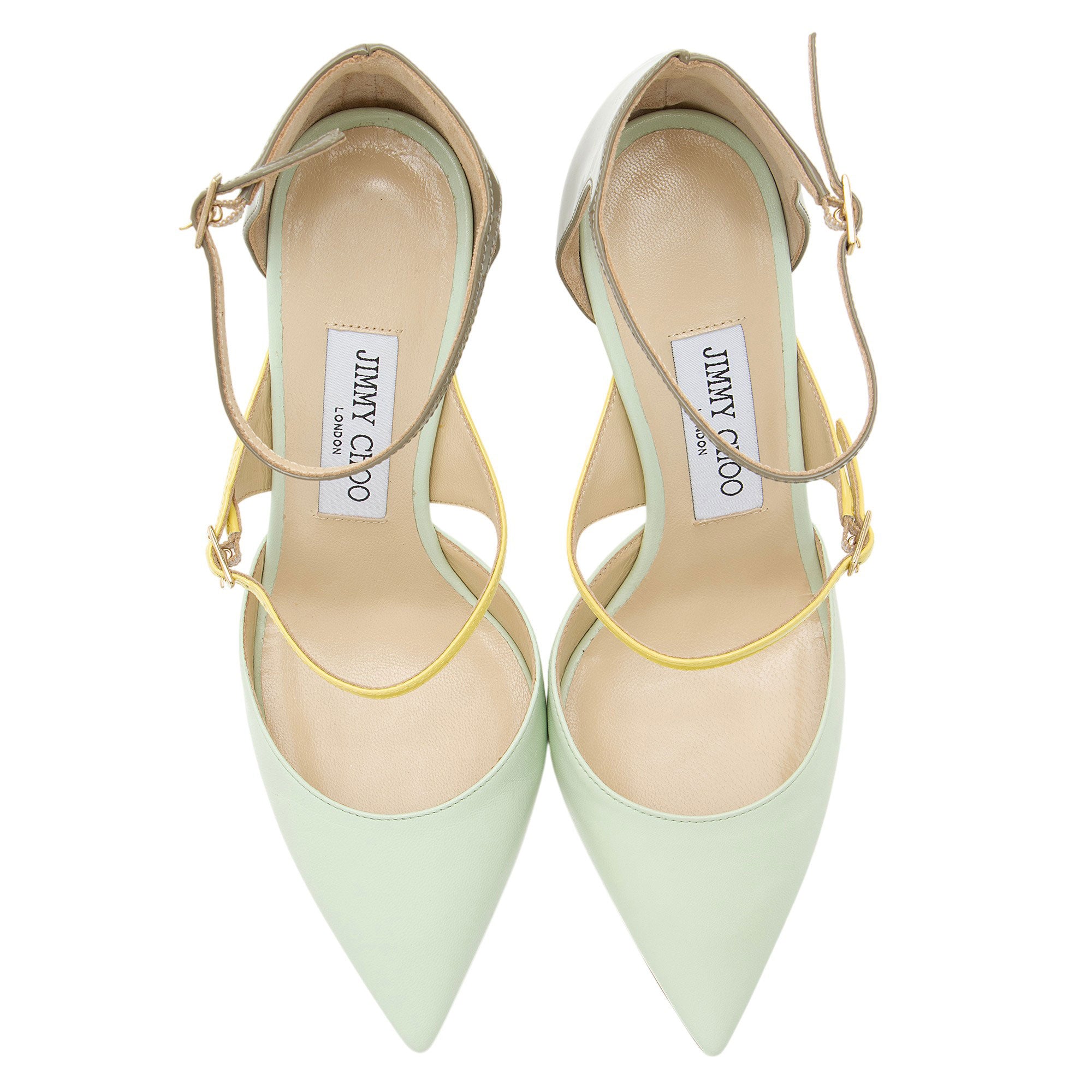 Jimmy Choo Patent Leather Typhoon Pumps - Size 6.5 / 36.5