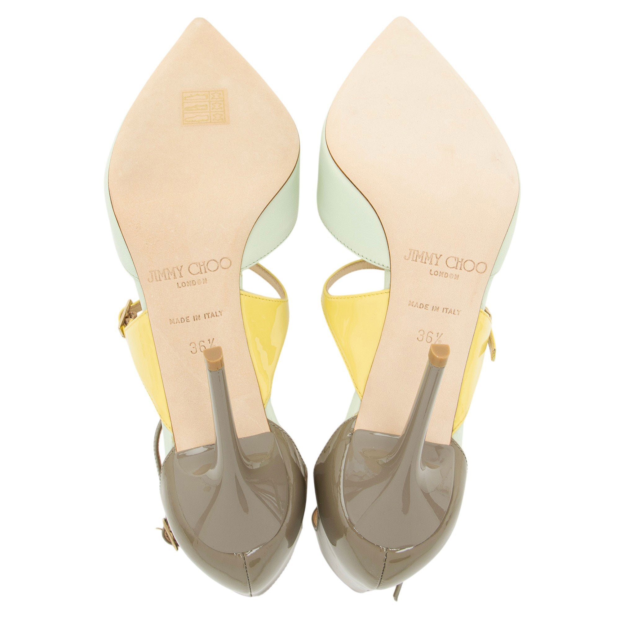 Jimmy Choo Patent Leather Typhoon Pumps - Size 6.5 / 36.5