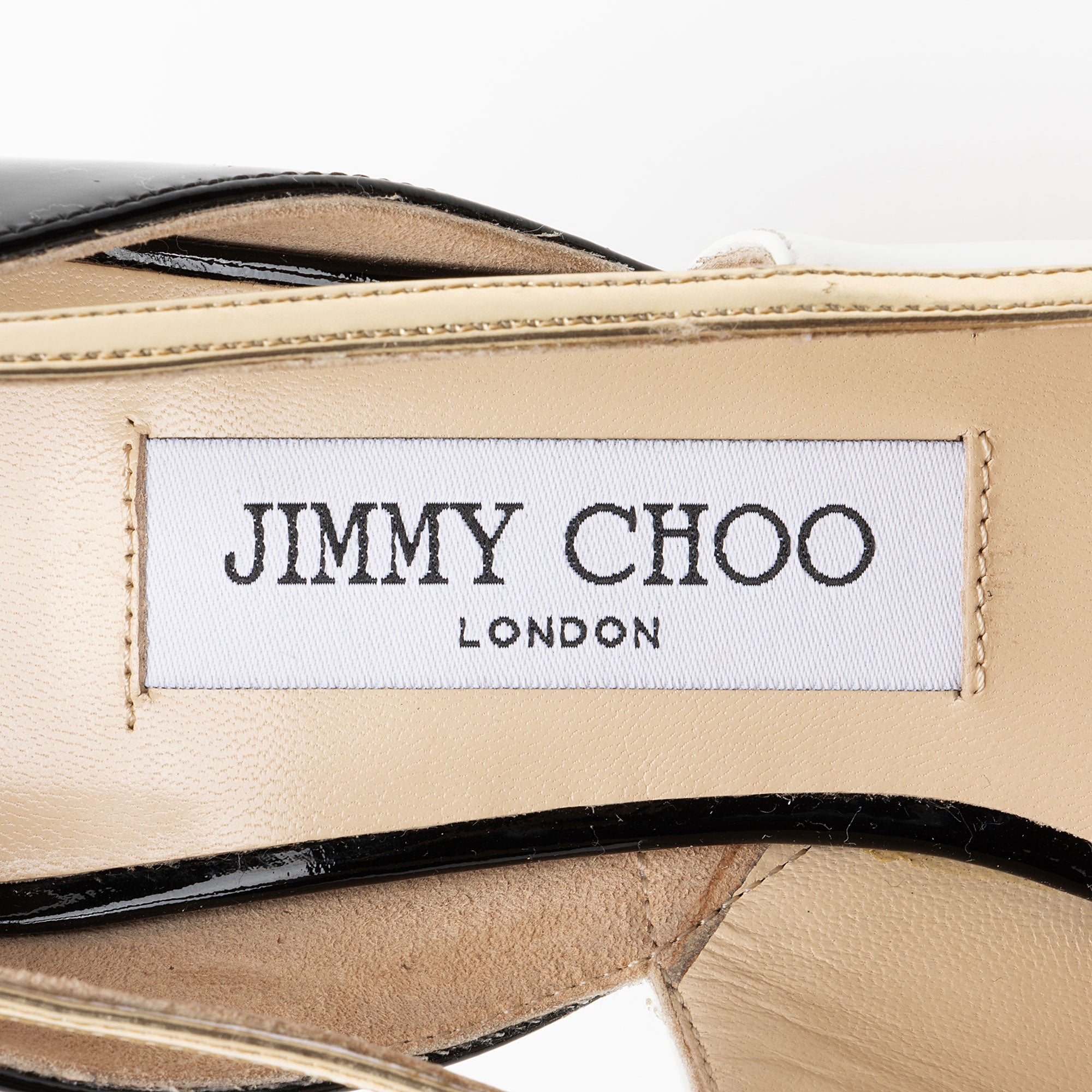 Jimmy Choo Patent Leather Multicolor Viper Pumps - Size 7 / 37