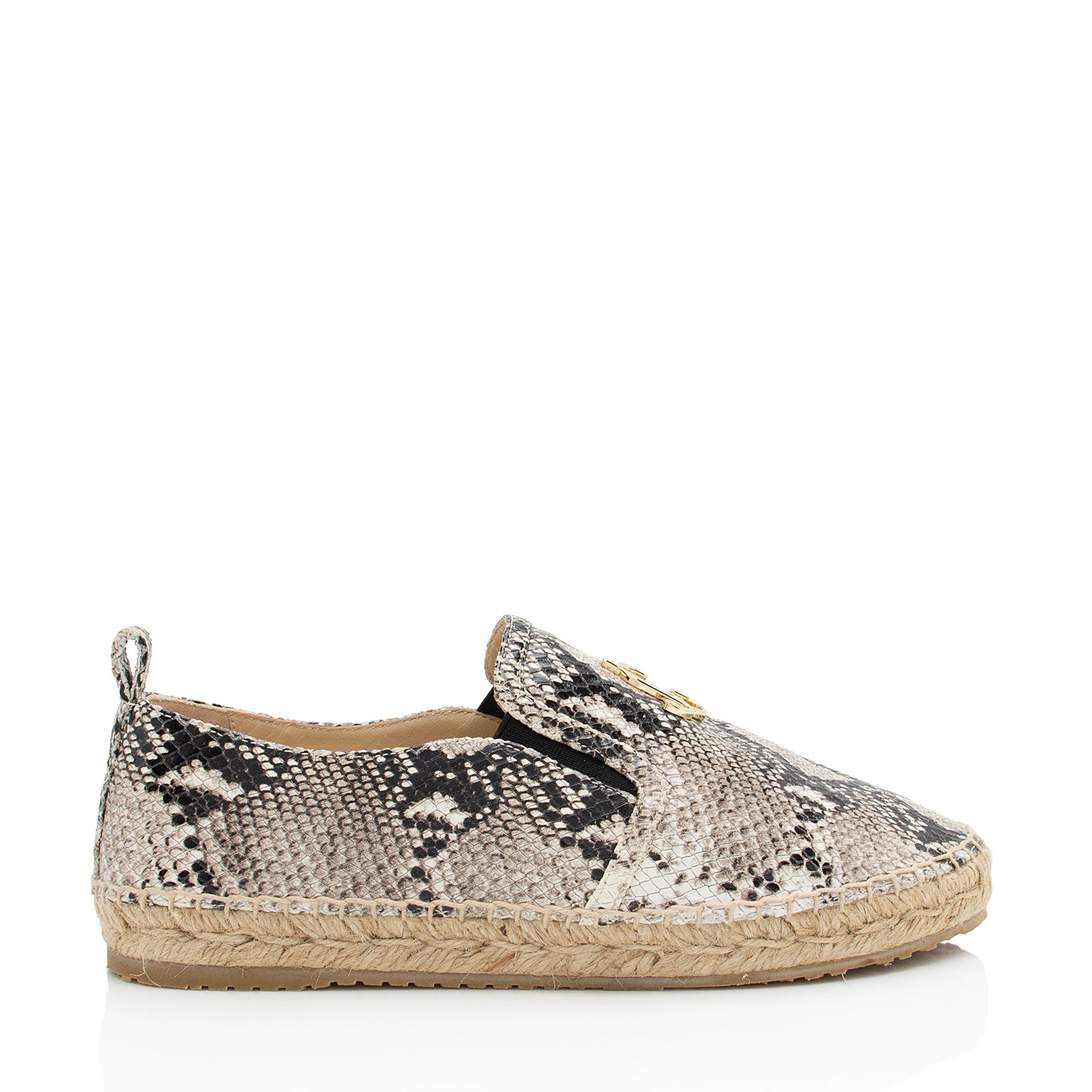 Jimmy Choo Python Espadrilles - Size 8 / 38 (SHF-jQngYk)