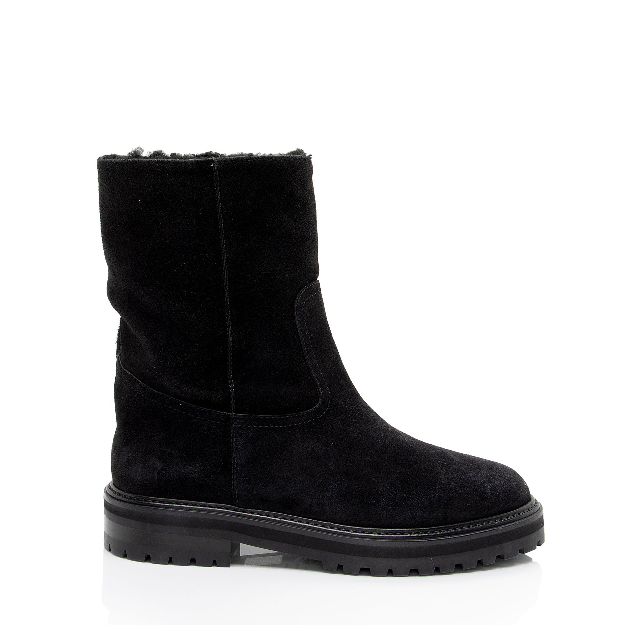 Jimmy Choo Suede Yari Ankle Boots - Size 10 / 40 (SHF-h70Sqs)