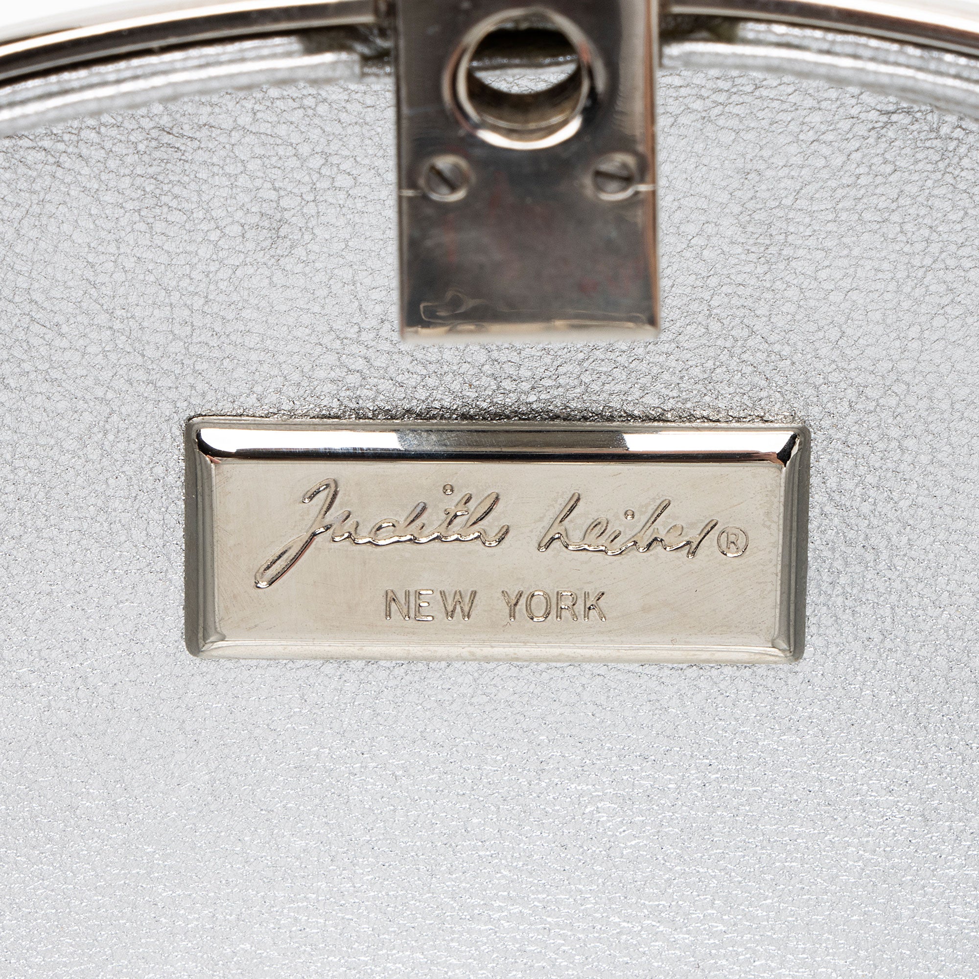 Judith Leiber Crystal Round Minaudiere
