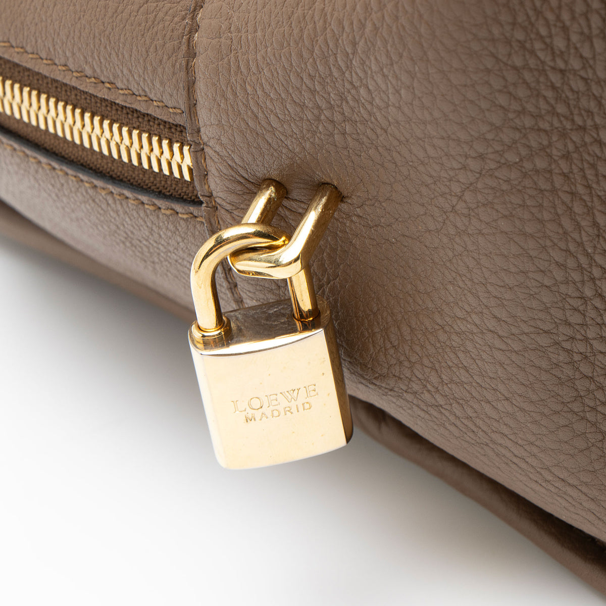 Loewe Leather Amazona 36 Satchel
