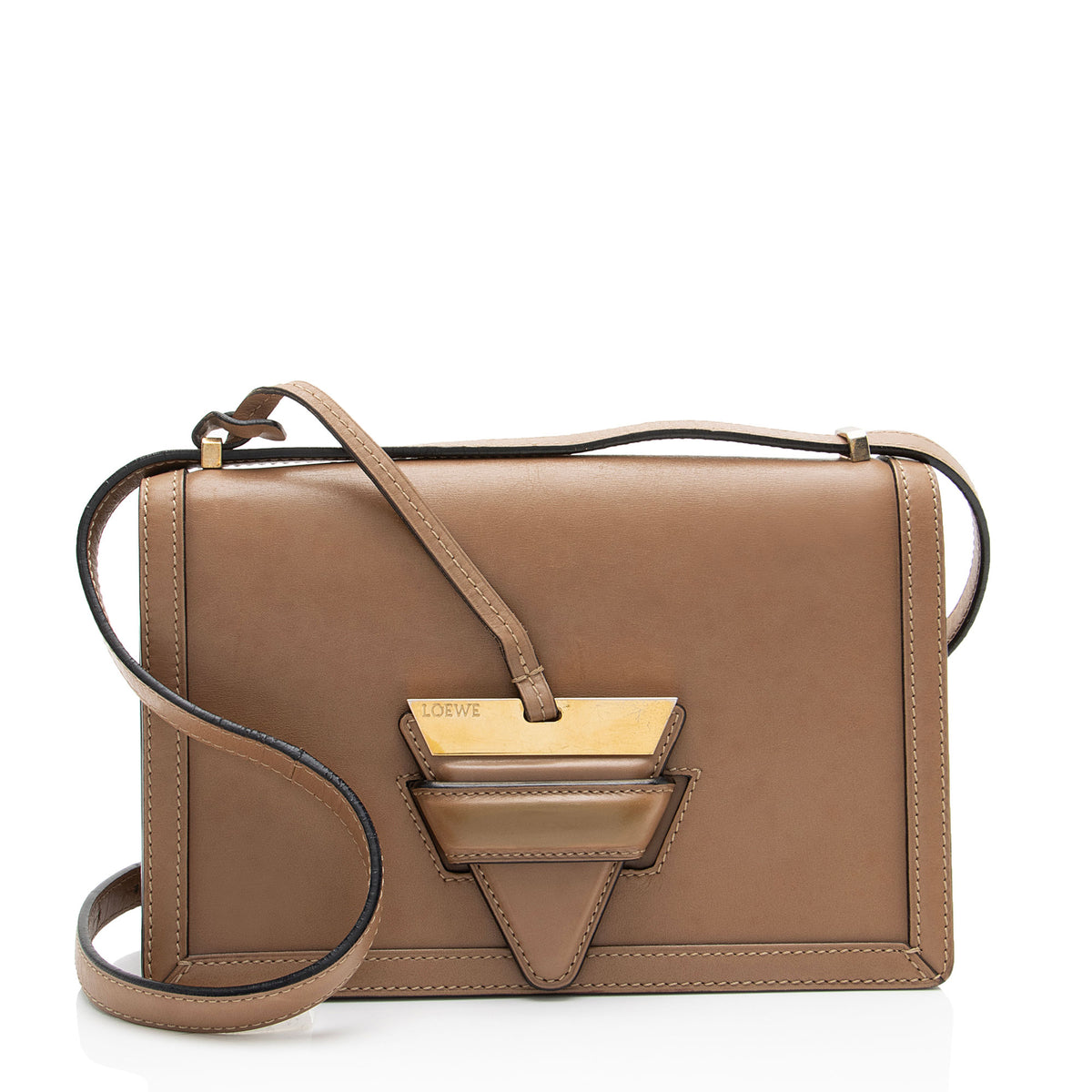 Loewe Leather Barcelona Shoulder Bag