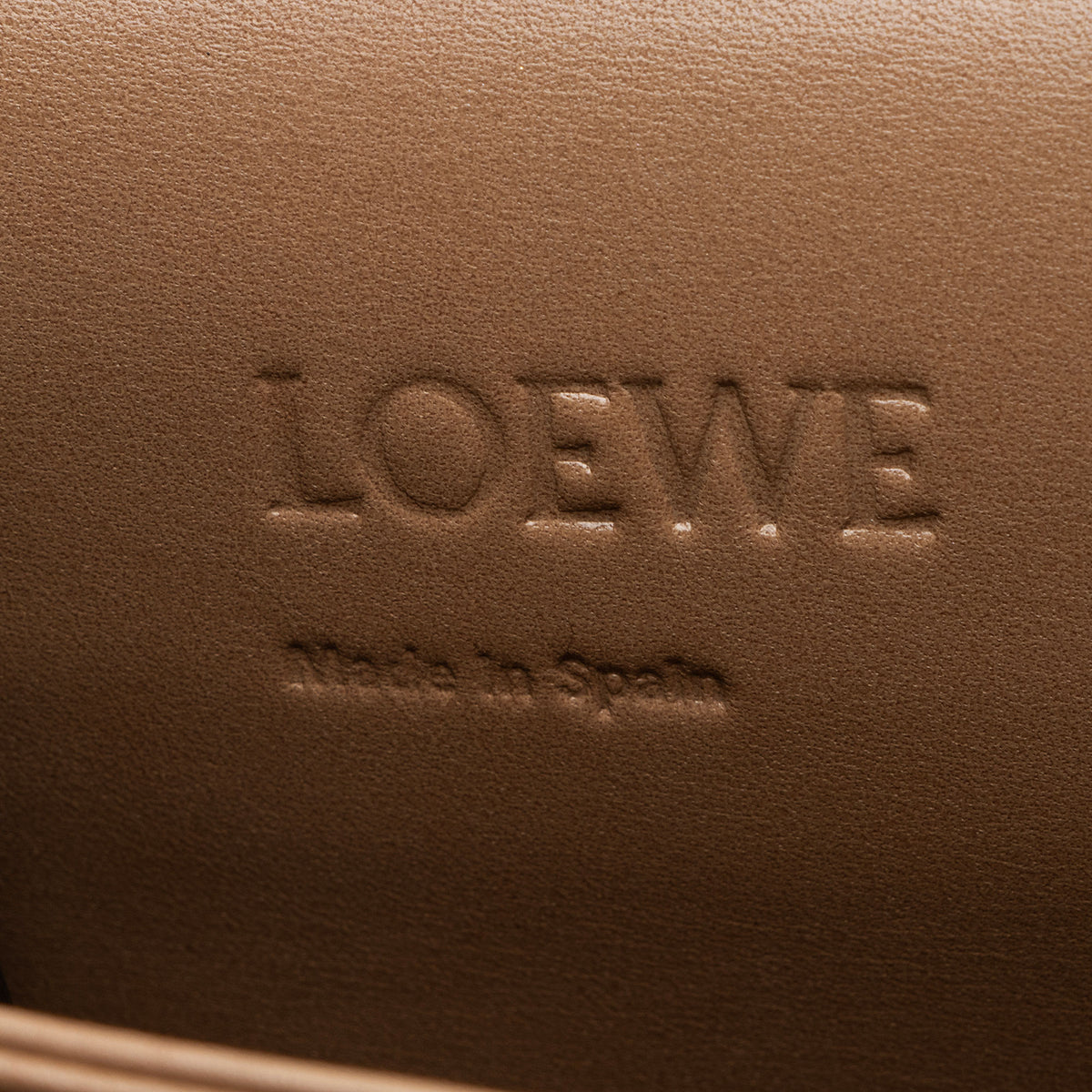 Loewe Leather Barcelona Shoulder Bag
