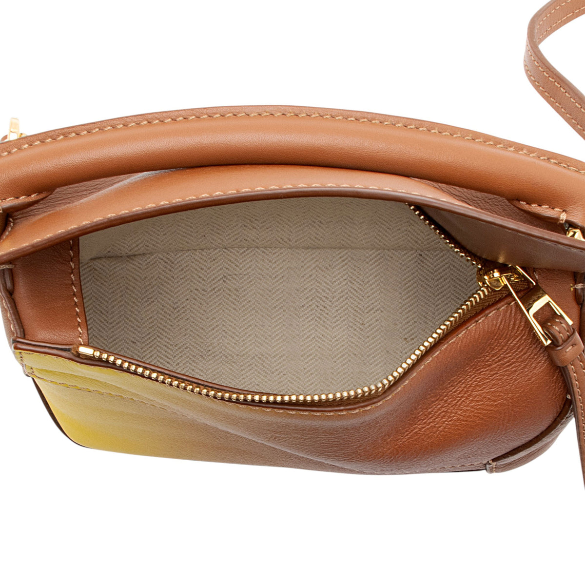 Loewe Ombre Leather Puzzle Edge Mini Bag