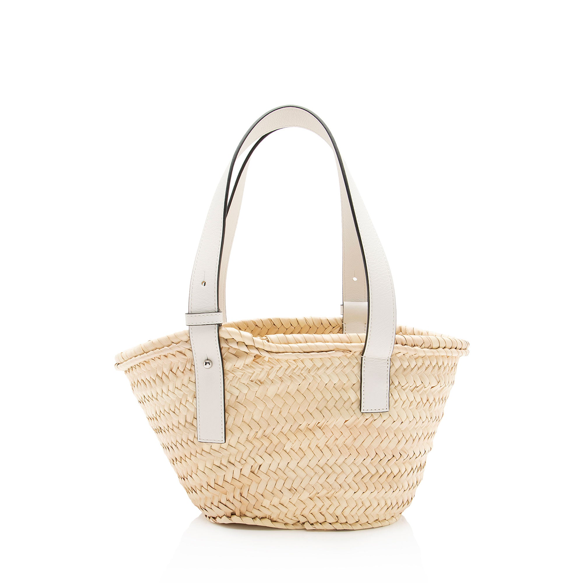 Loewe Raffia Basket Small Tote