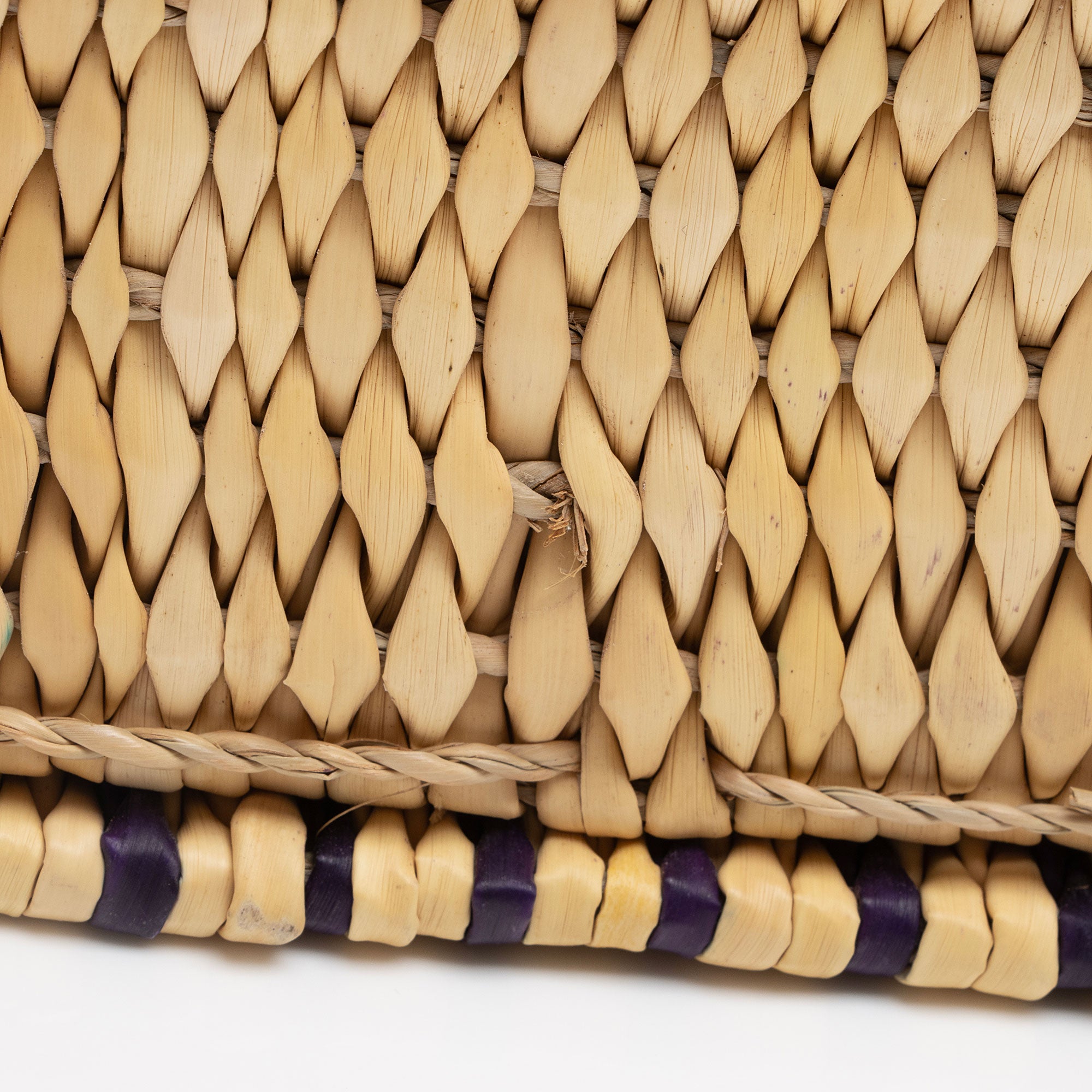 Loewe Raffia Square Basket Tote (SHF-xw84s2)