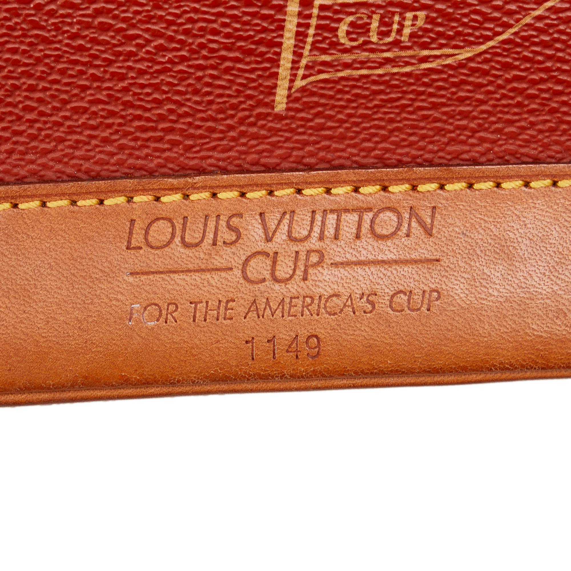 Louis Vuitton 1995 Americas Cup Touquet Bag (SHG-CglFG5)