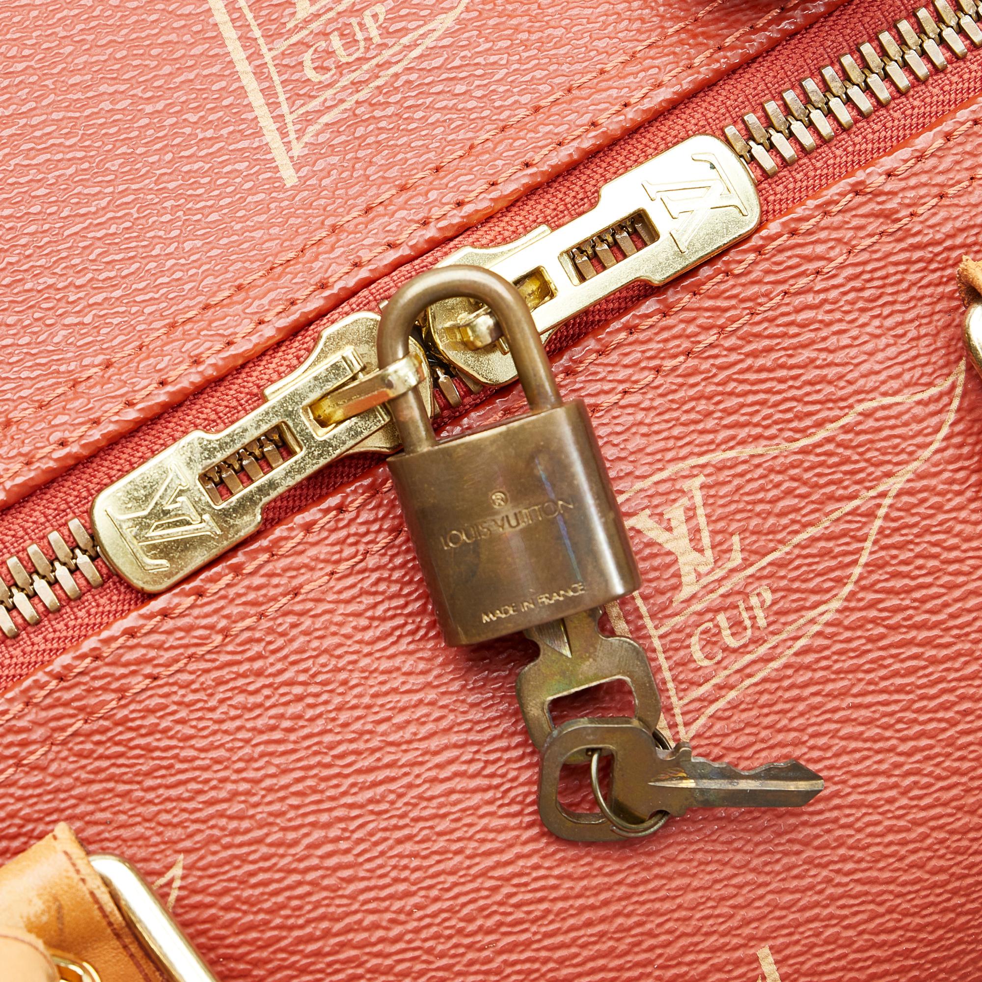 Louis Vuitton 1995 LV America's Cup Keepall Bandouliere (SHG-toeFcT)