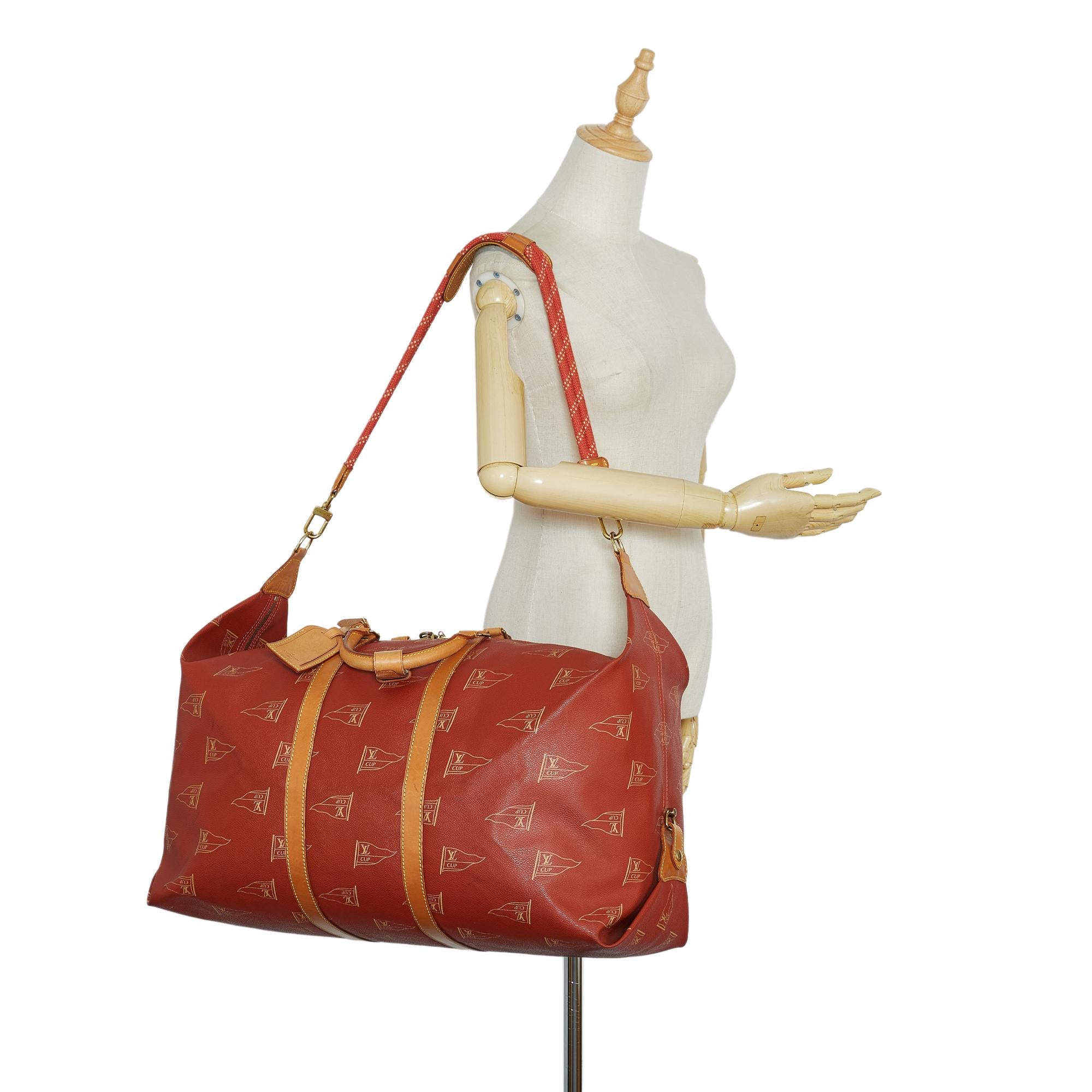 Louis Vuitton 1995 LV America's Cup Keepall Bandouliere (SHG-toeFcT)