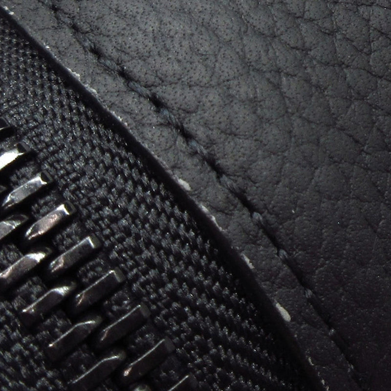 Black 'LV' Leather Alpha Wearable Wallet