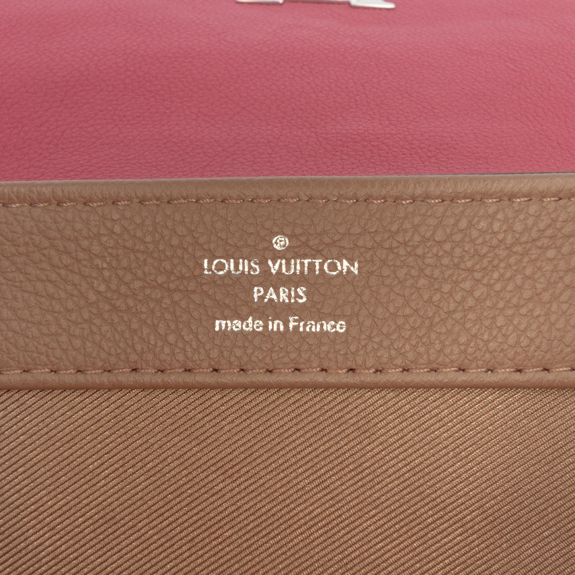 Louis Vuitton Bicolor Leather Lockme II BB