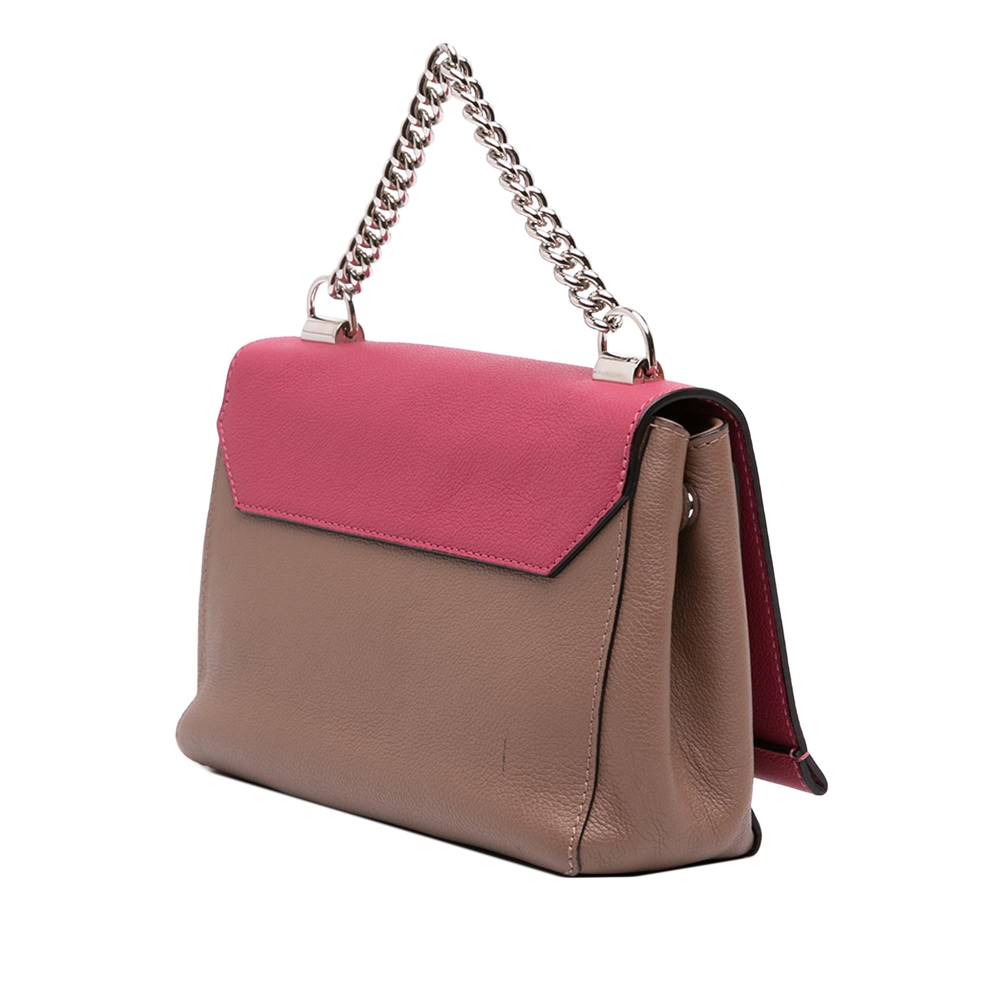 Louis Vuitton Bicolor Leather Lockme II BB