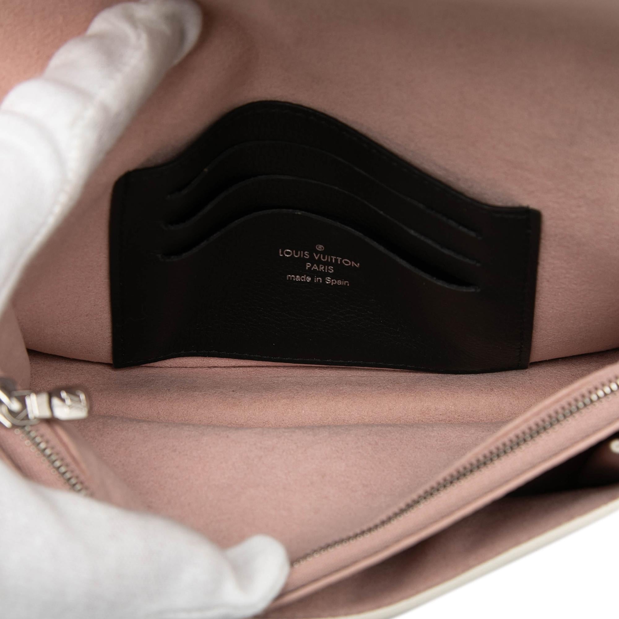 Louis Vuitton Bicolor Leather MyLockMe Chain Pochette
