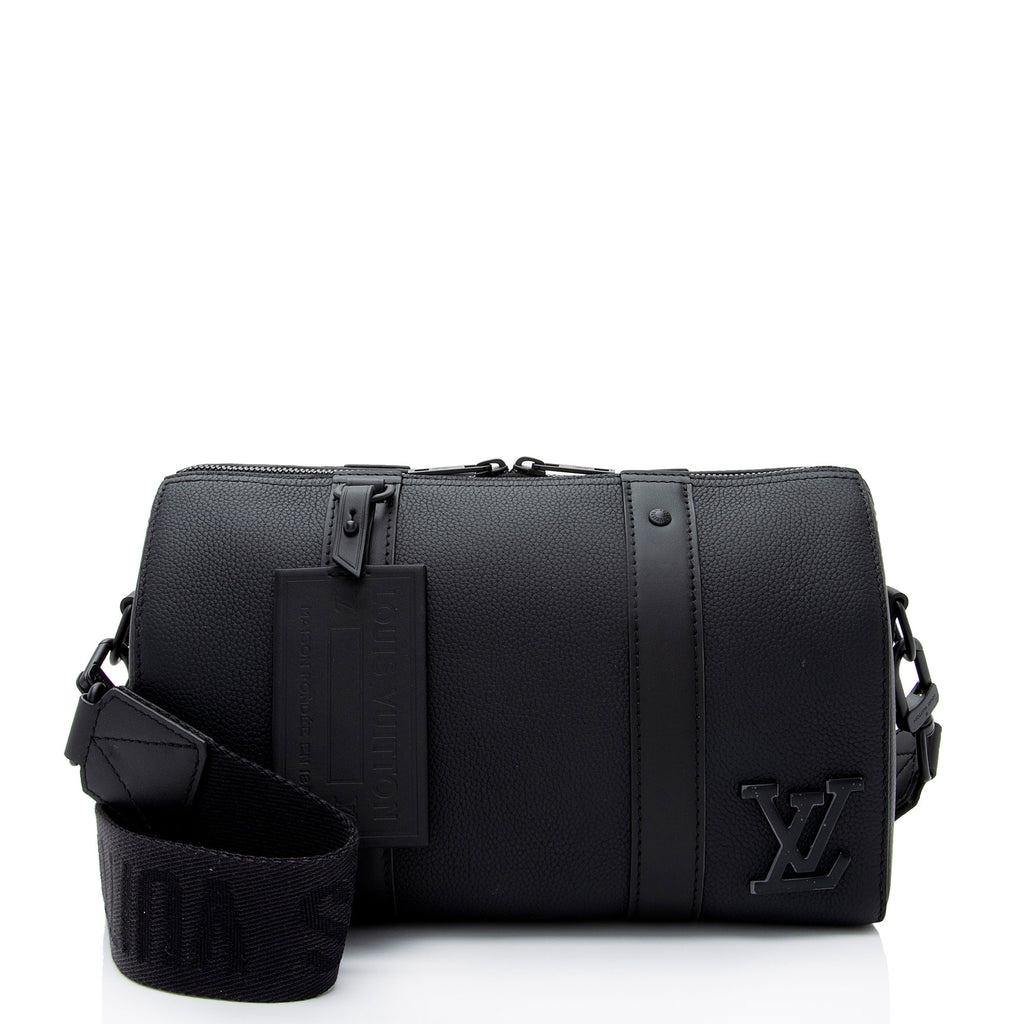 Louis Vuitton Calfskin Aerogram Keepall Bandouliere 40 Duffle Bag  (SHF-6CFRPb)