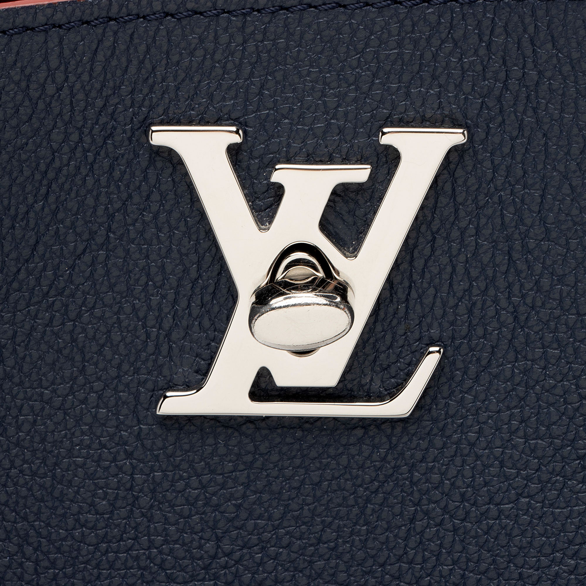 Louis Vuitton Calfskin Braided Lockme Cabas Tote (SHF-U3RwBn)