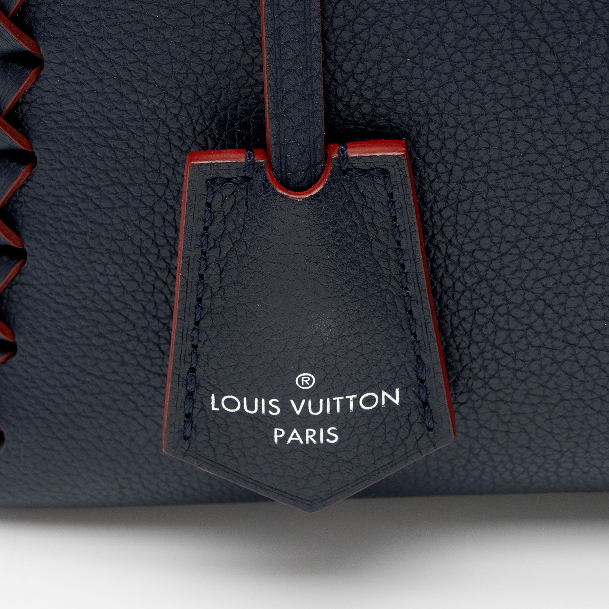 Louis Vuitton Calfskin Braided Lockme Cabas Tote (SHF-U3RwBn)