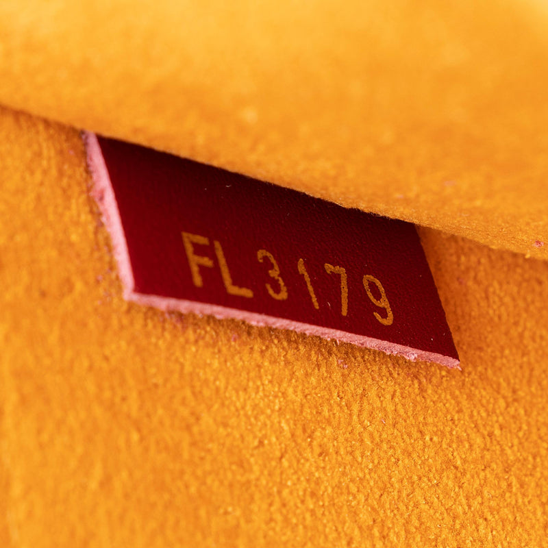Louis Vuitton Calfskin Check Monogram Twist MM Shoulder Bag (SHF-m6U5mW)