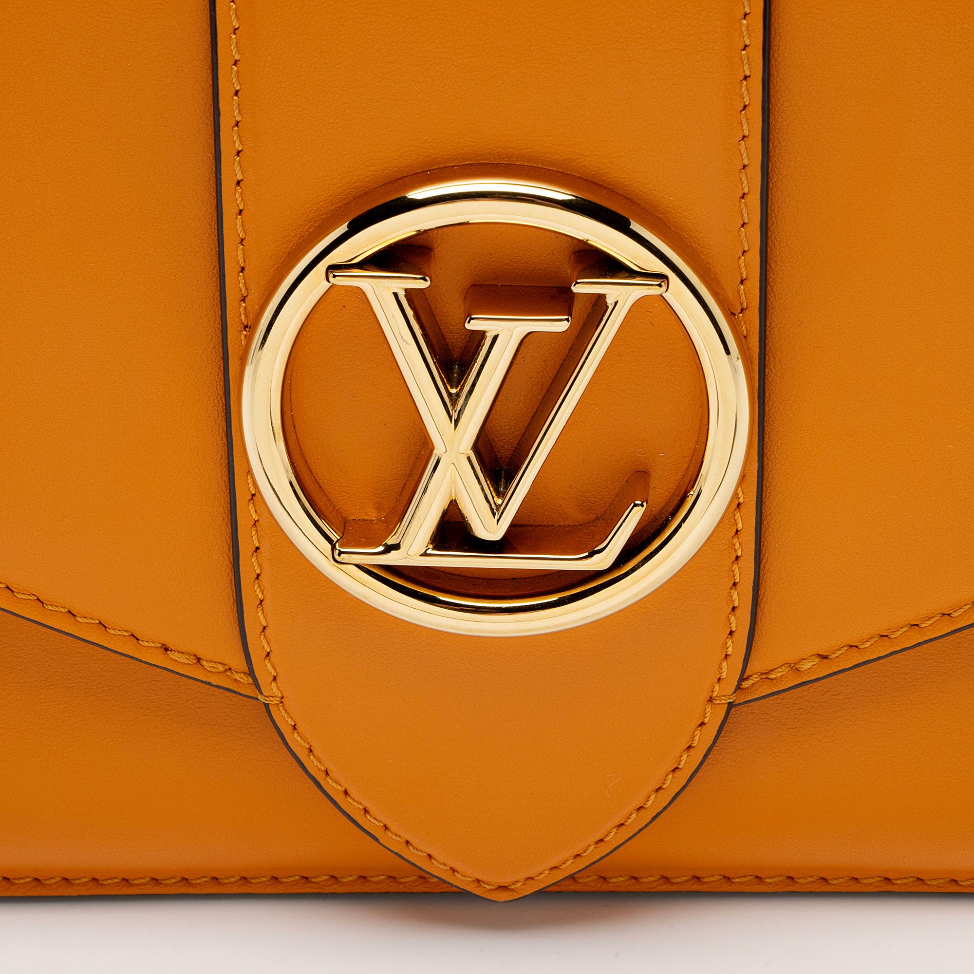 Louis Vuitton Calfskin LV Pont 9 Shoulder Bag