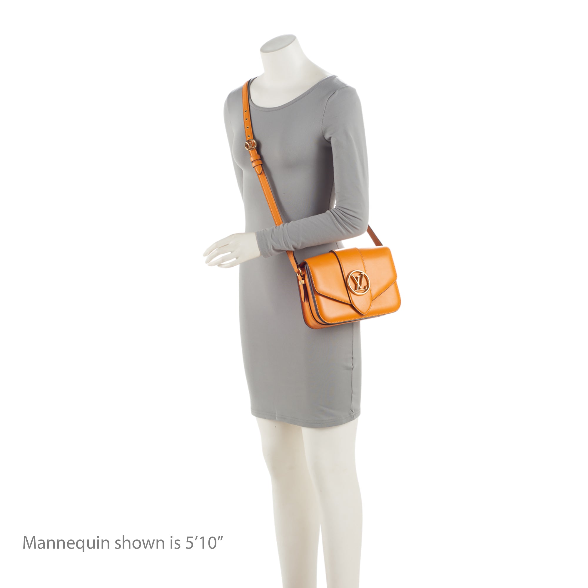 Louis Vuitton Calfskin LV Pont 9 Shoulder Bag