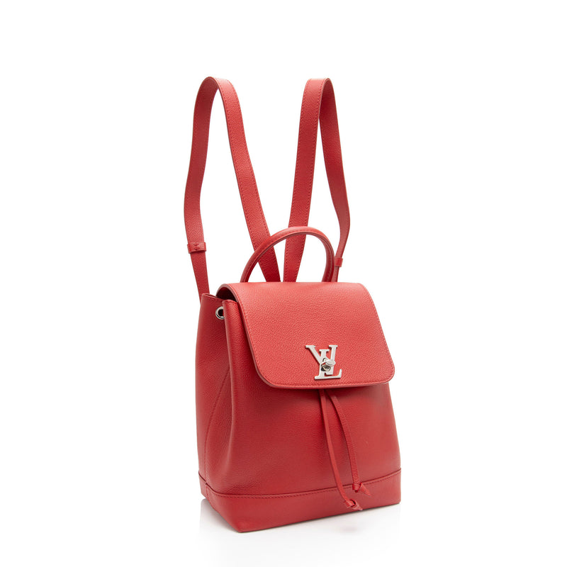 Louis Vuitton Calfskin Lockme Backpack (SHF-k7uvJq)