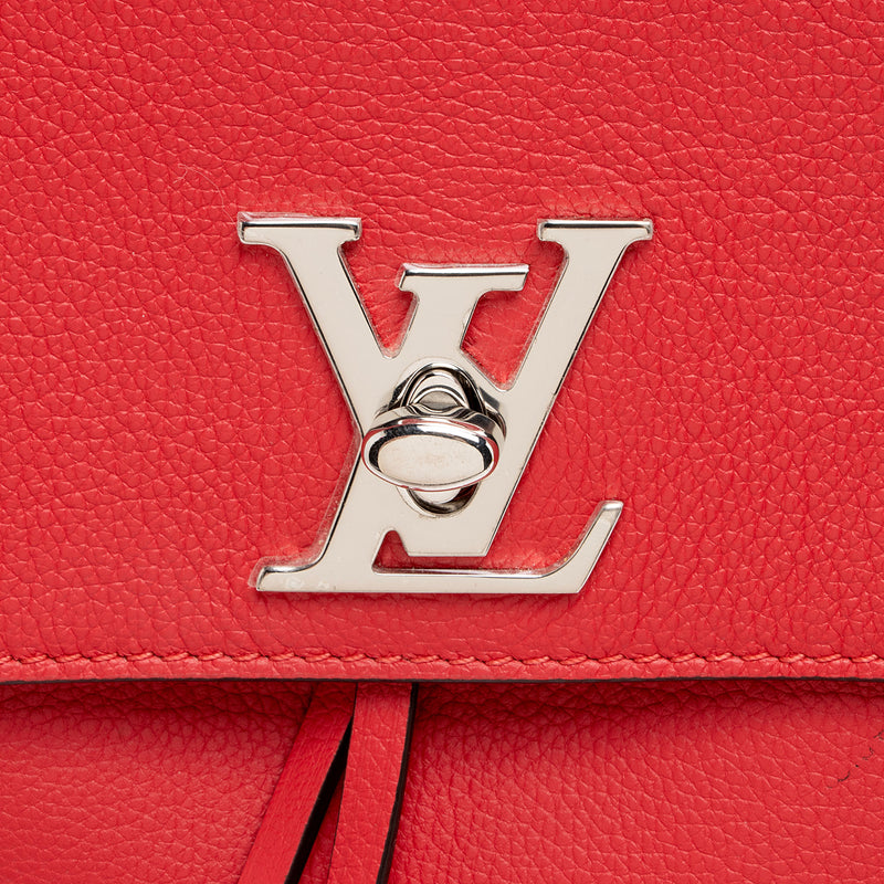 Louis Vuitton Calfskin Lockme Backpack (SHF-yDS0bL)
