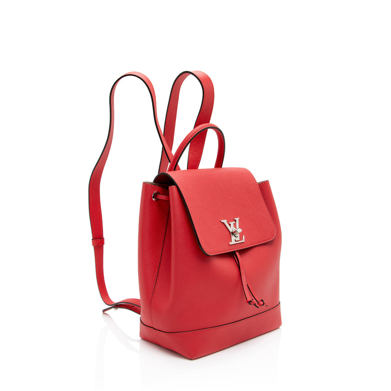Louis Vuitton Calfskin Lockme Backpack (SHF-yDS0bL)